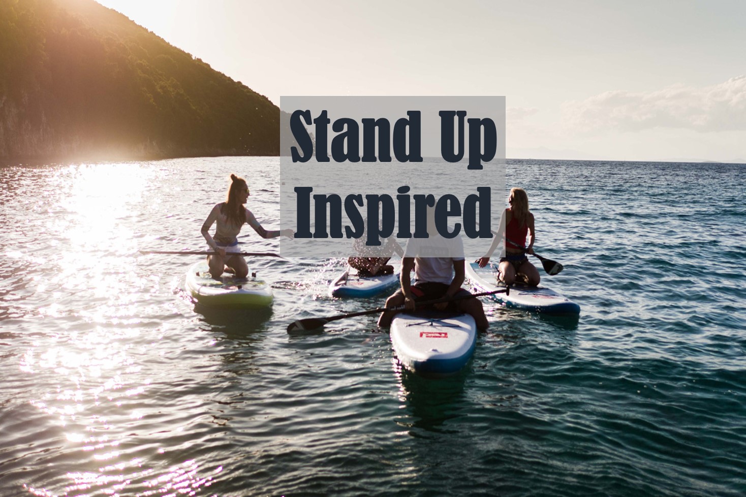 STANDING UP ON YOUR OWN TWO FEET. WE CAN TAKE YOU OUT ON THE WATER, LOCATIONS CLOSE TO YOU OR AT OUR STAND UP PADDLE CO PARTNERS IN DEVON. 