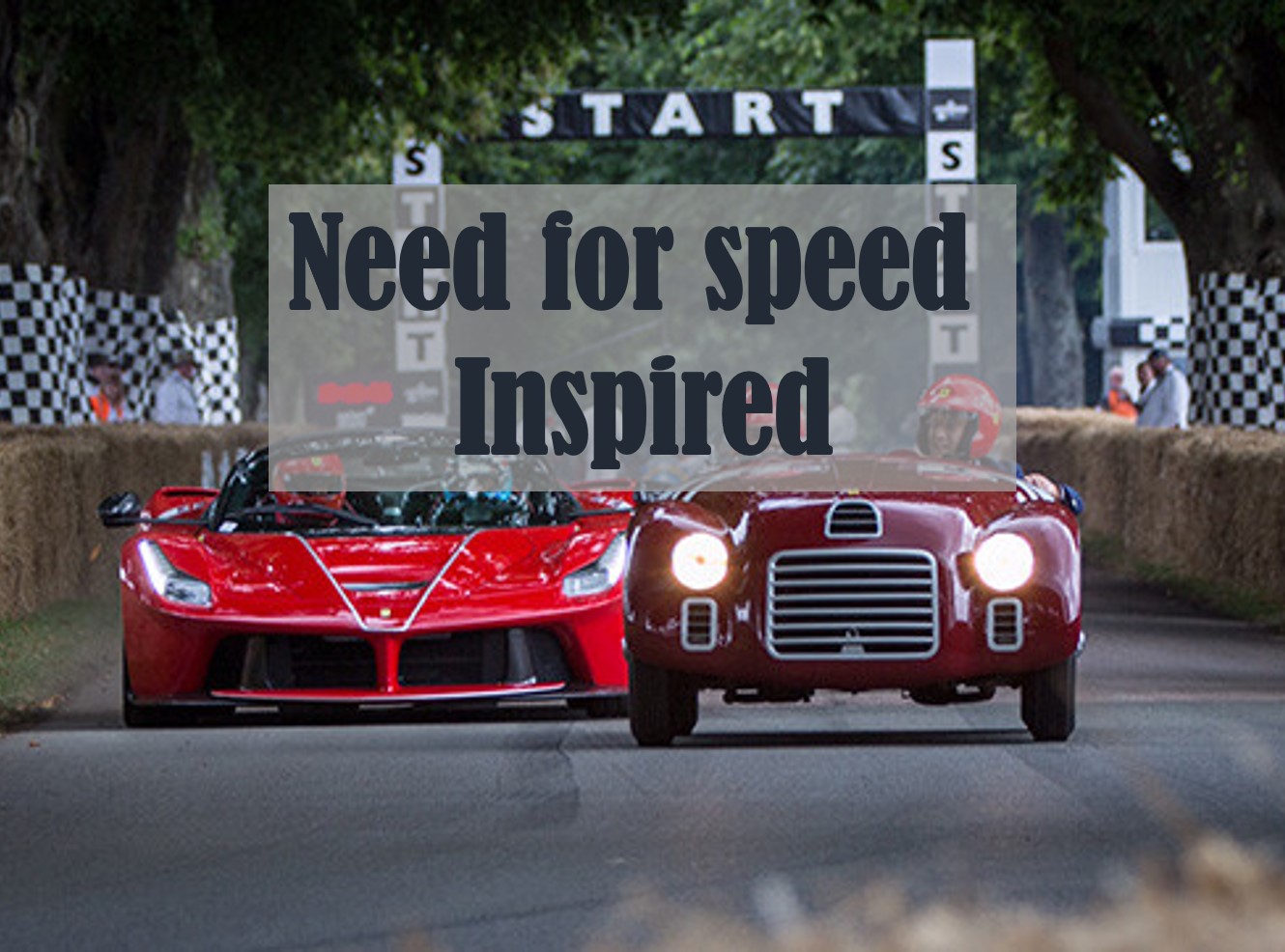 INSPIRED BY THE ESTATE OF GOODWOOD. WE PROVIDE 'NEED FOR SPEED' THINKING. AGAIN THIS IS A LUXURY OFF SITE IGNITION WORKSHOP PROGRAM, TAILORED TO YOUR NEEDS AND BUDGET. 