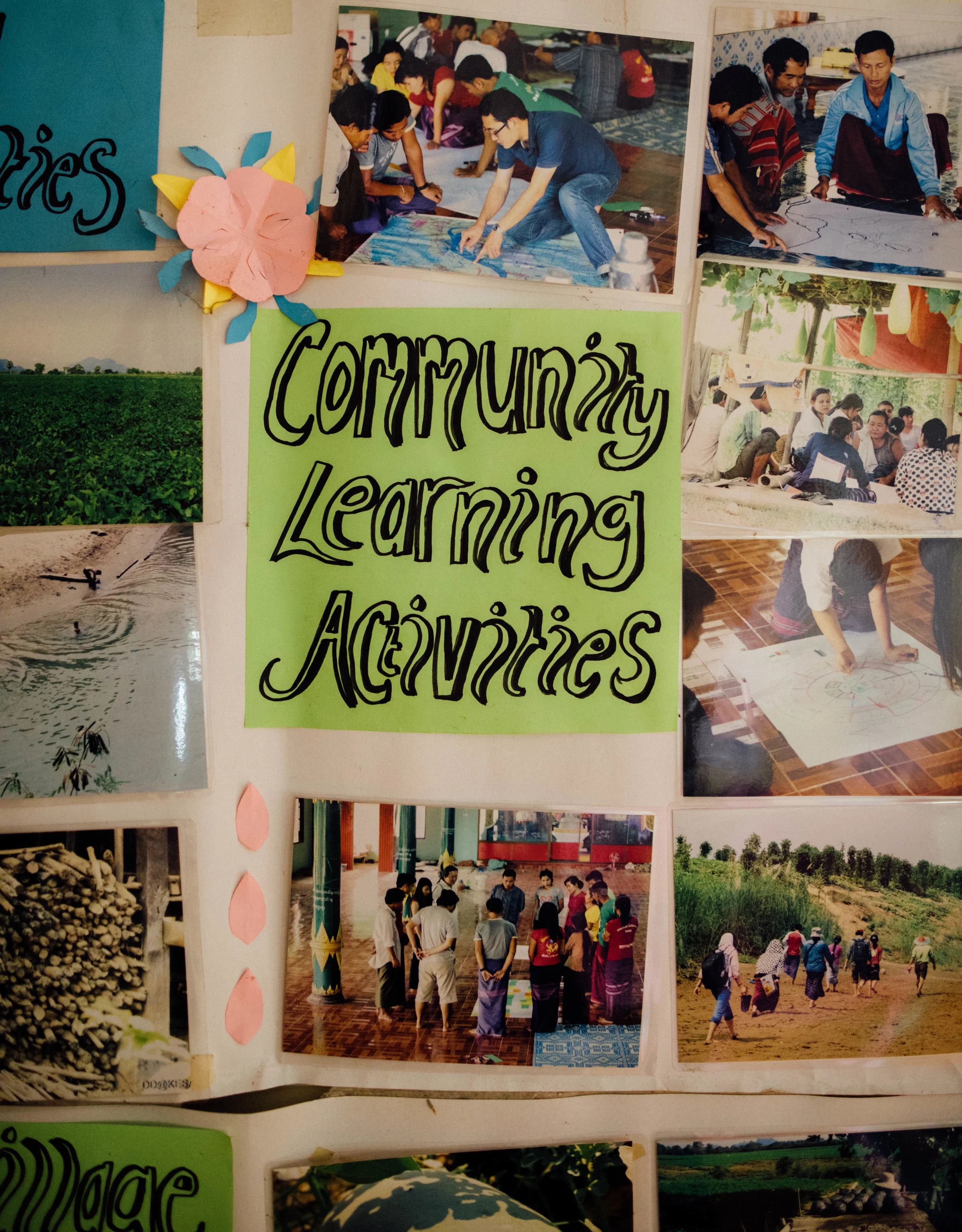 Saw Tha Phoe's activities among many communites around Hpa-An.