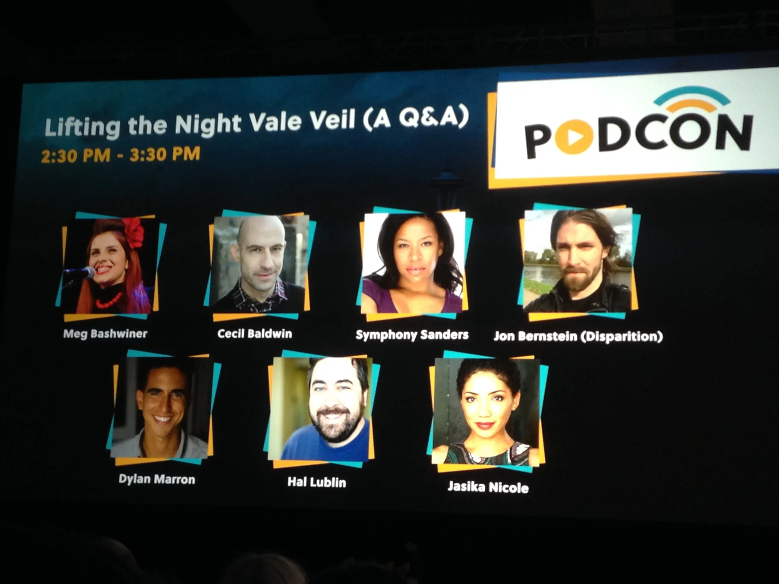 The amazing cast of Night Vale!