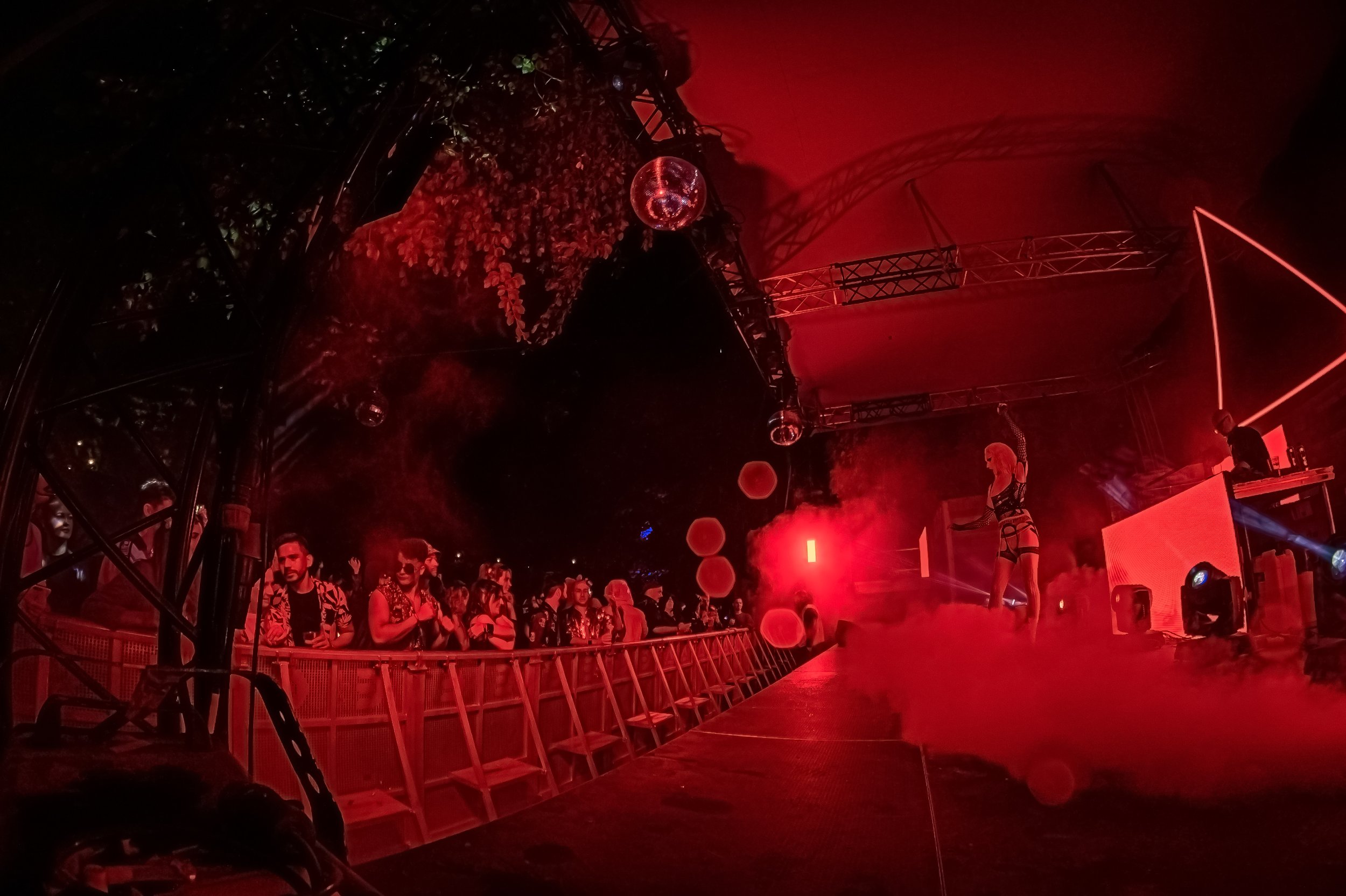 Photo taken from the stage at Mother After Dark at Electric Picnic