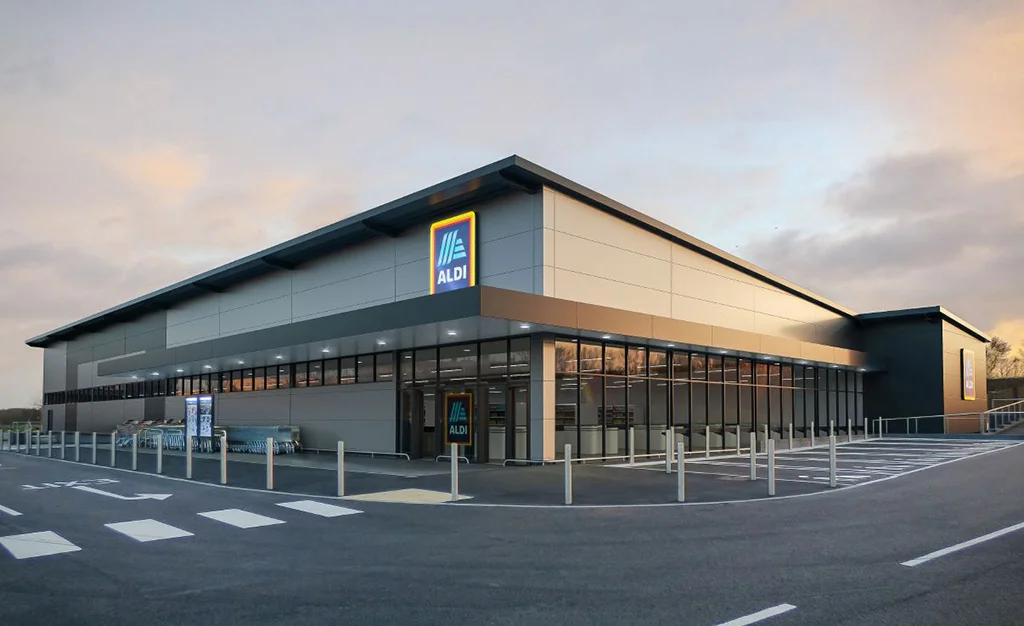 CGI of new Aldi store concept