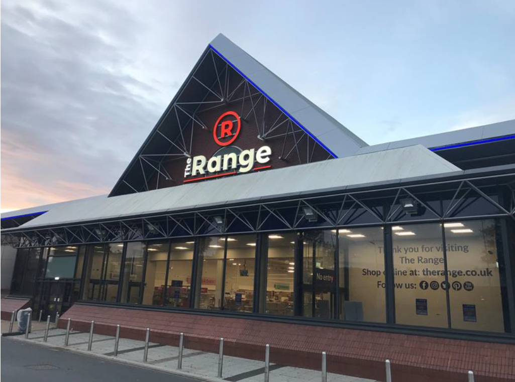 Countdown to Grand Opening of The Range Stockport