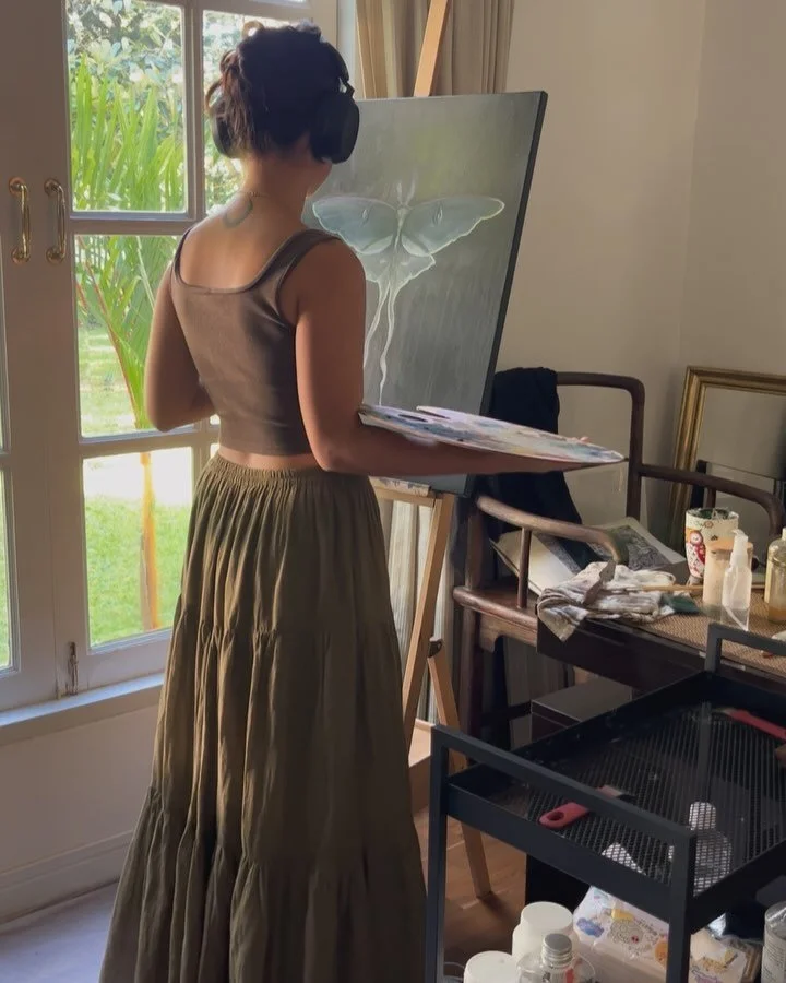 Join me at ‘Treasured Discoveries’ I’ll be showcasing some of my work alongside an incredible group of independent artists and musicians. @mangoartfestival December 5th ~ 10th De Siam Warehouse CNX