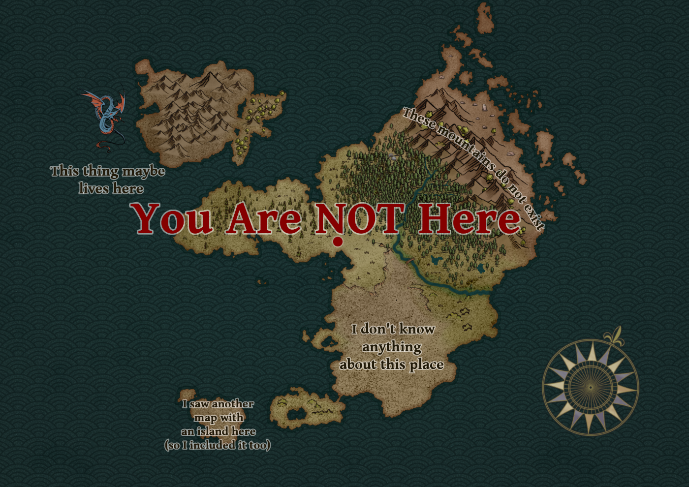 You Are NOT Here — How to understand maps