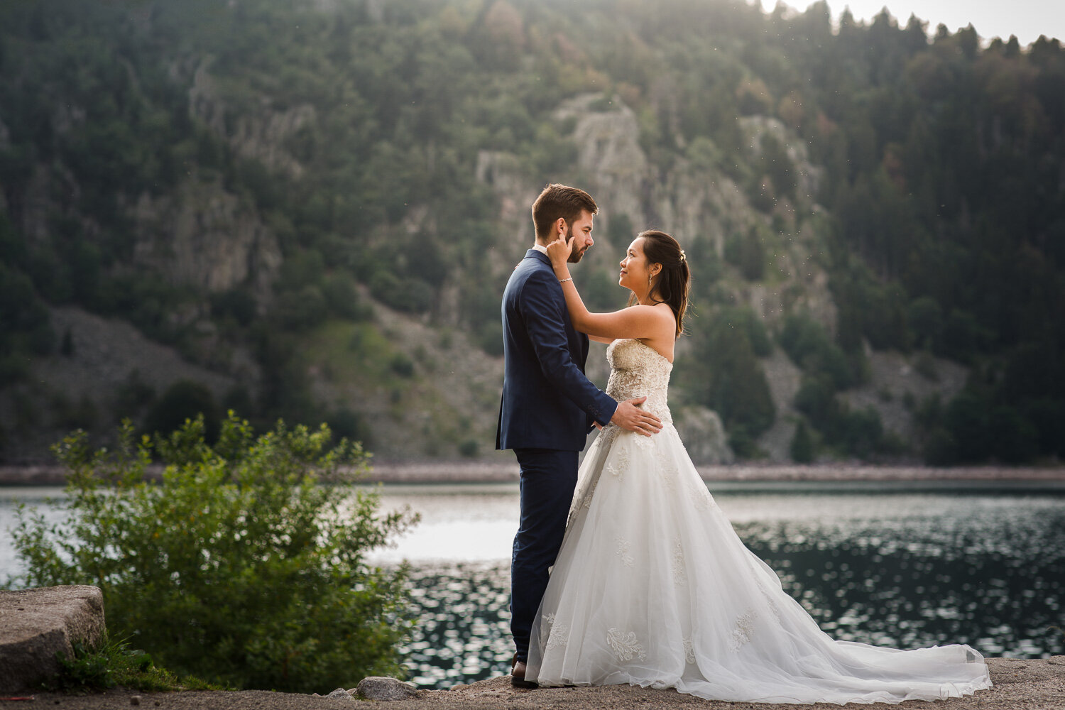 Photo de couple Lac Blanc des Vosges