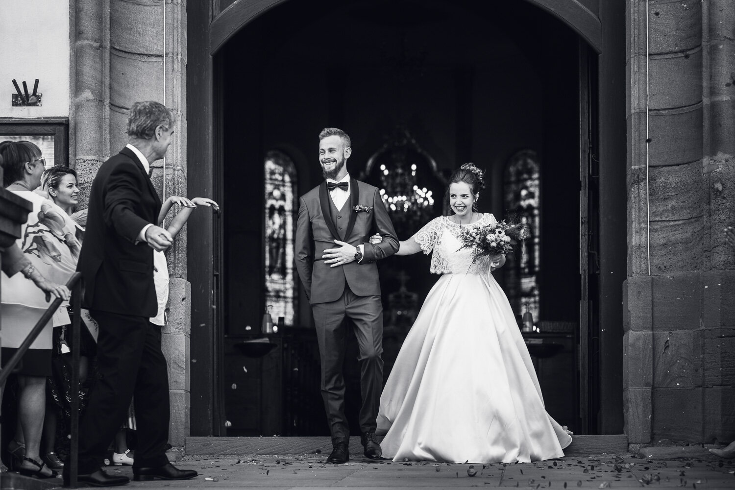 Mariage église Saint Georges de Châtenois en Alsace