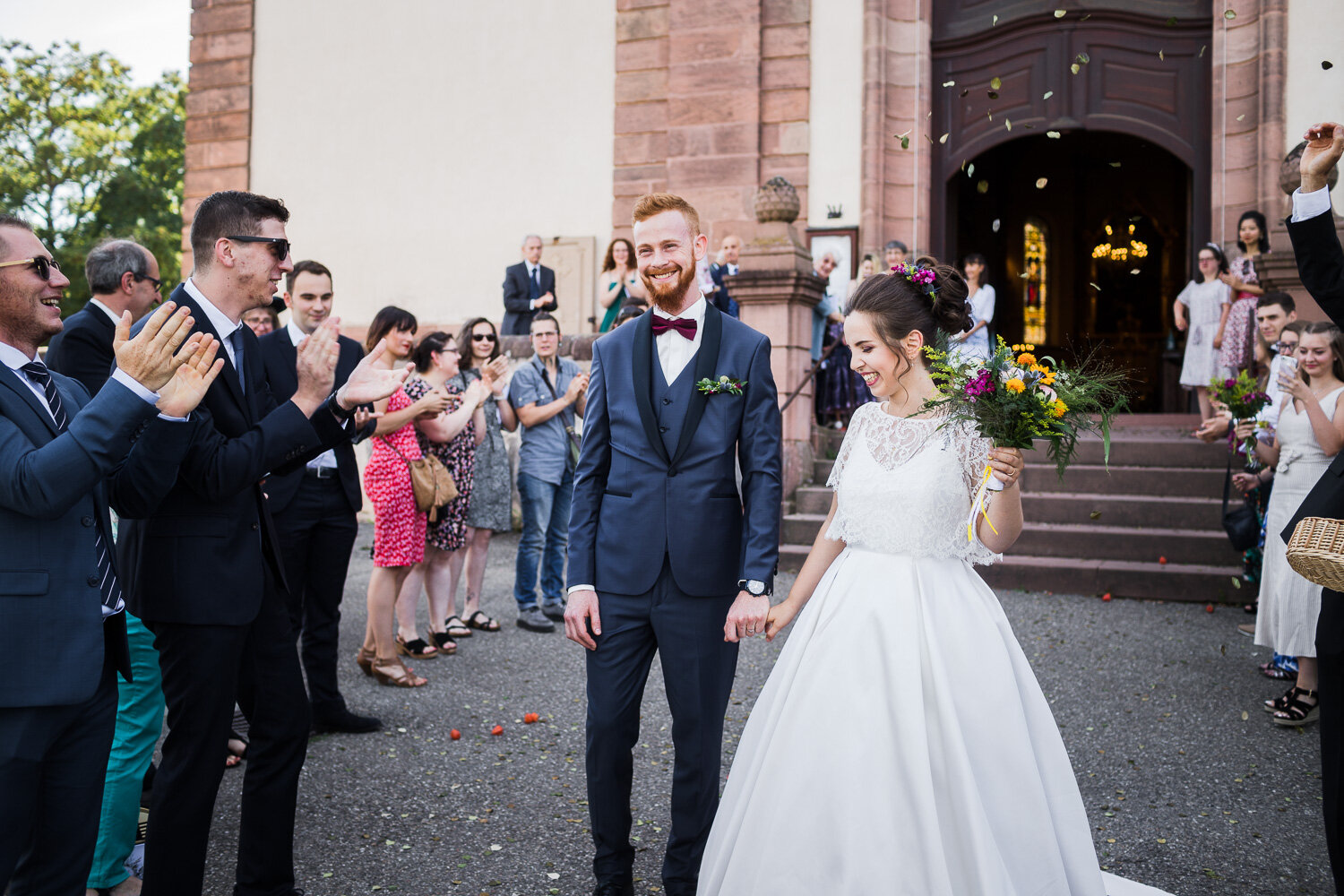 Mariage église Saint Georges de Châtenois en Alsace