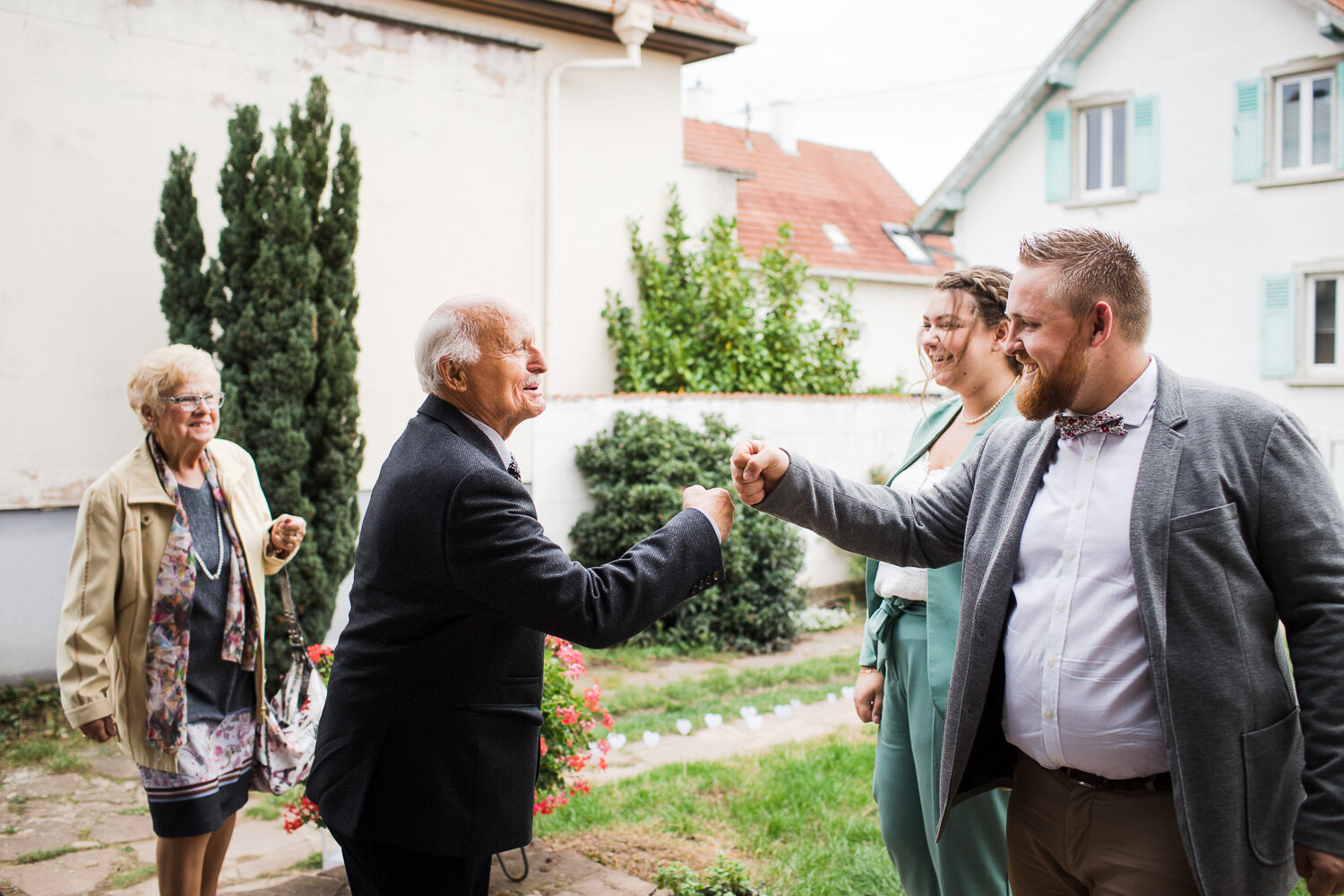 Petit mariage civil à Strasbourg