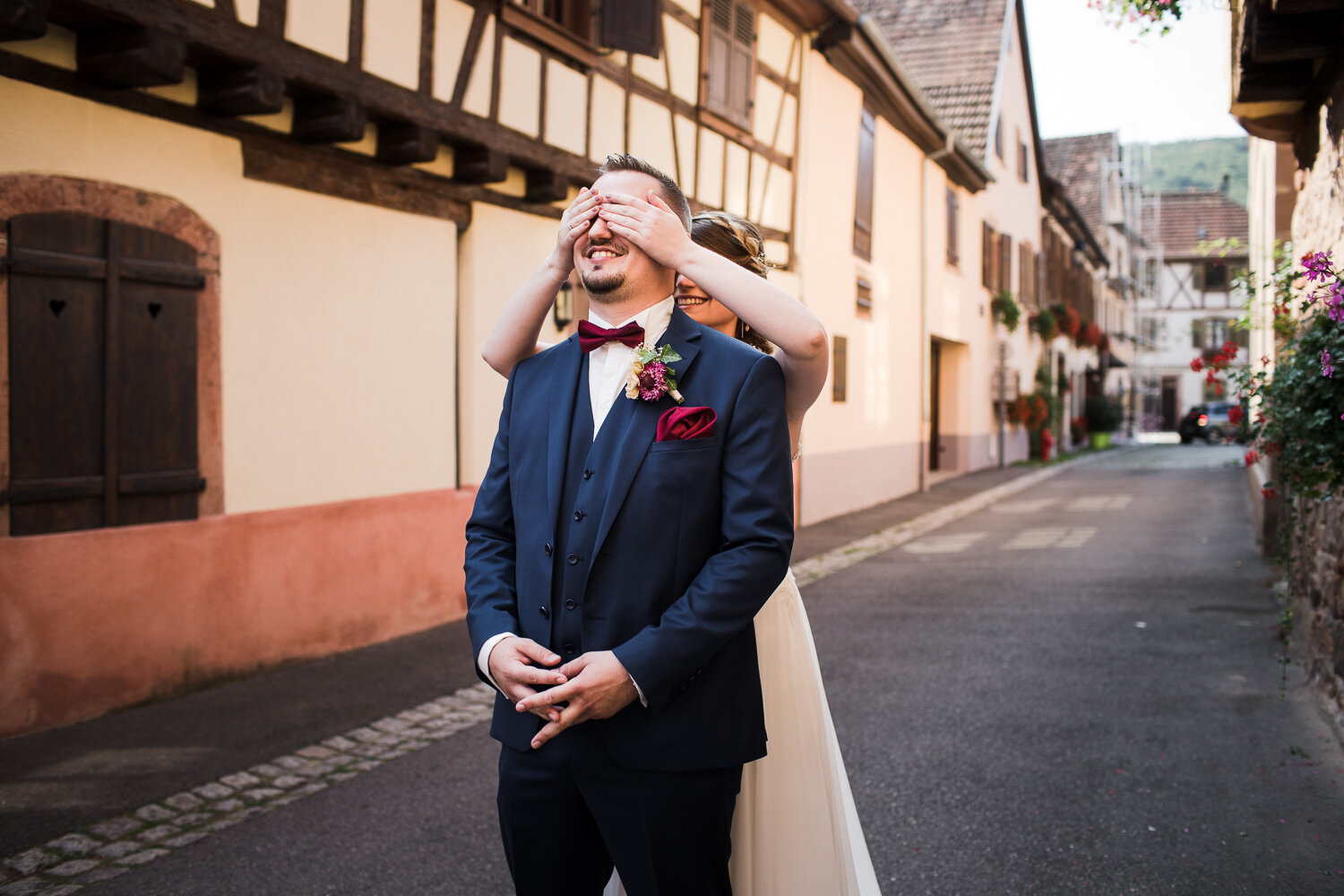Mariage laïque et champêtre en Alsace