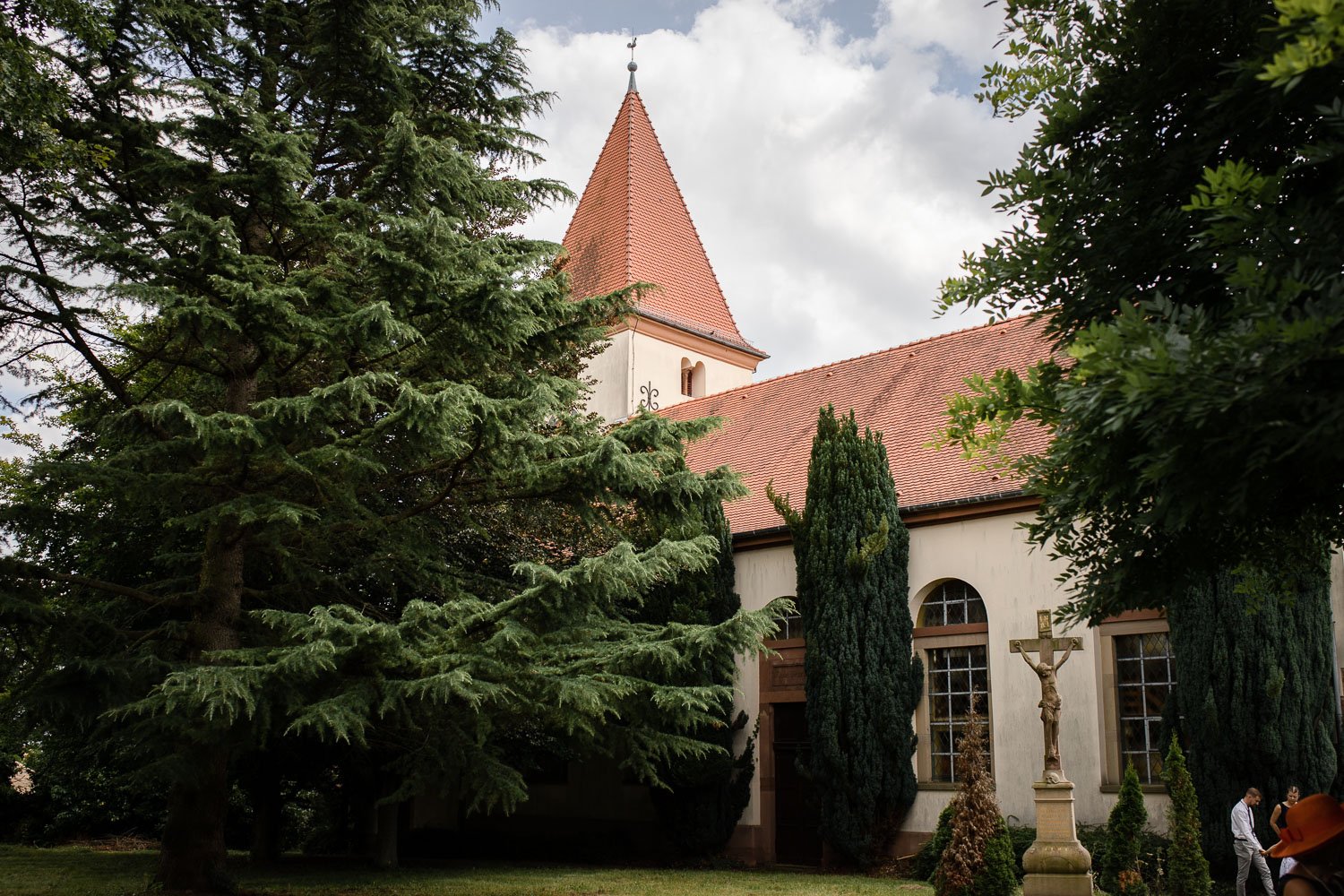 Mariage champêtre à Brumath en Alsace