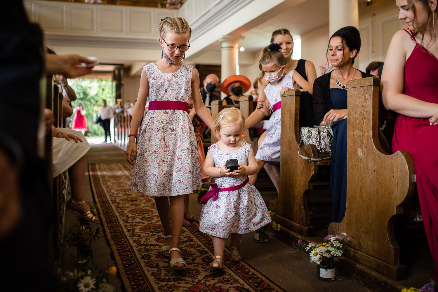 Mariage champêtre à Brumath en Alsace