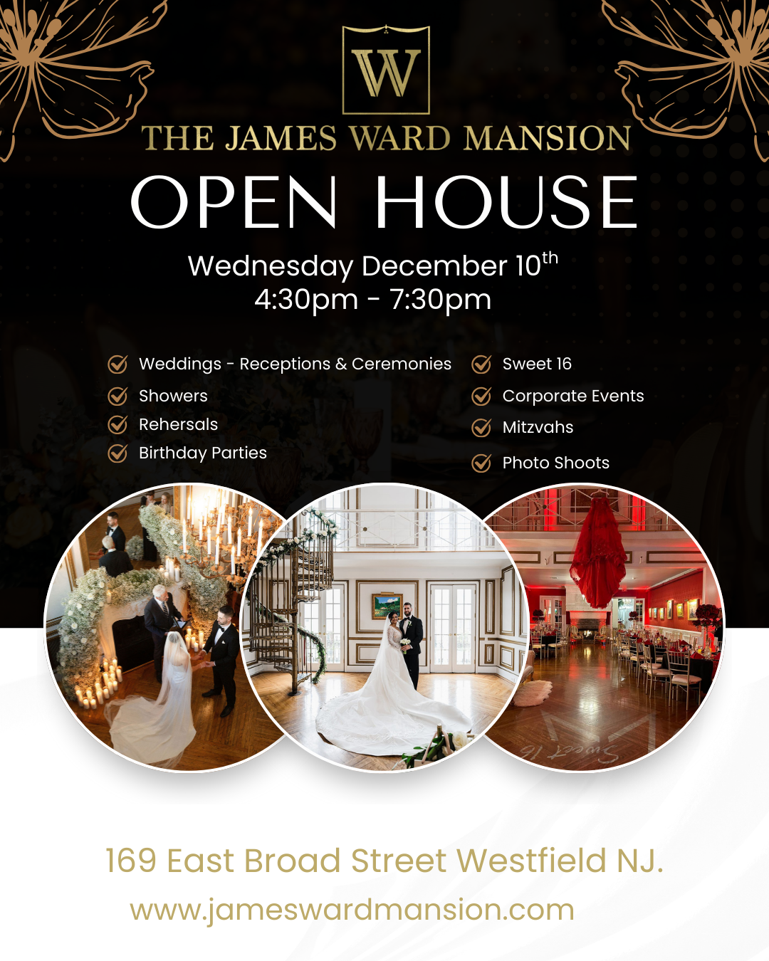 Open House Wednesday Dec 10 The James Ward Mansion