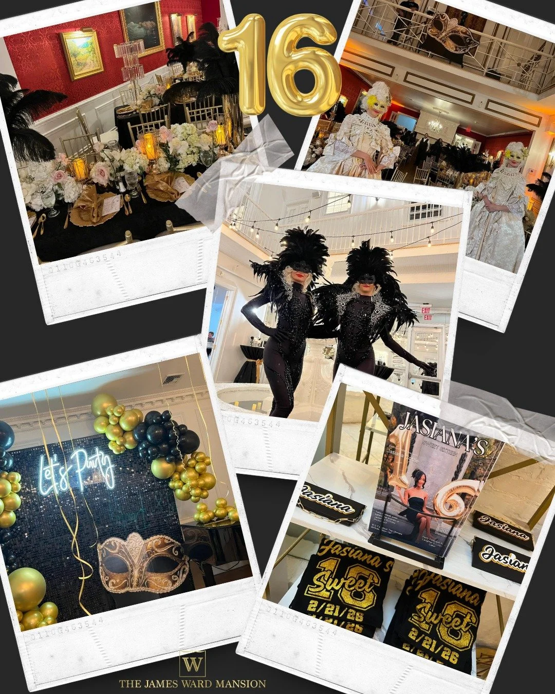 So much fun at Jasina's Sweet 16 at @thejameswardmansion The Mansion was the perfect backdrop for this amazing themed party! 

@tlcateringnj