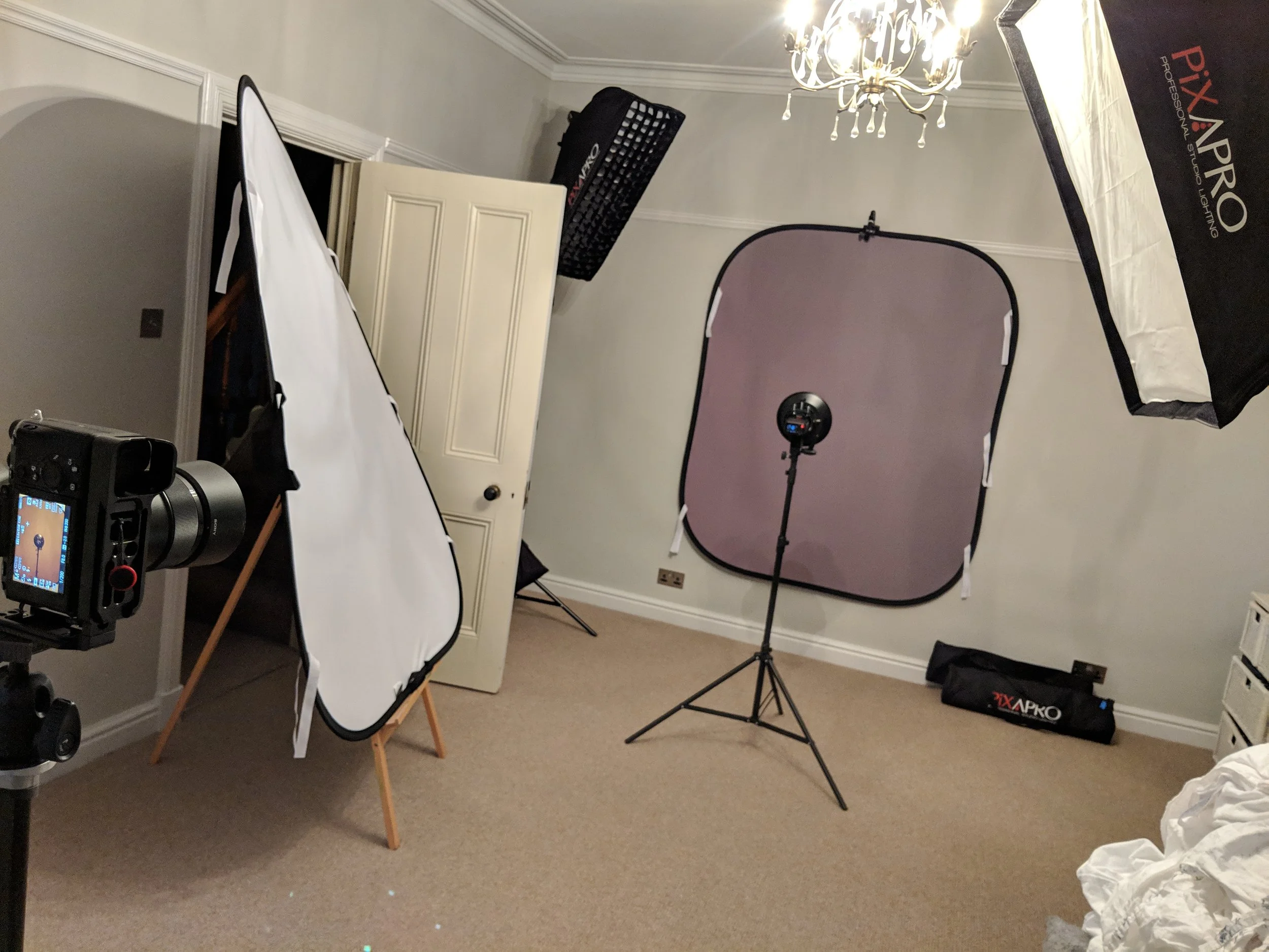 Headshot and Portrait Photography Lighting Setup