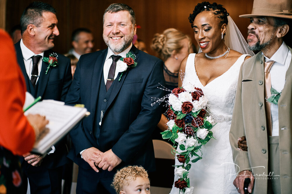 Finally saying I do. Wedding photographer Hull