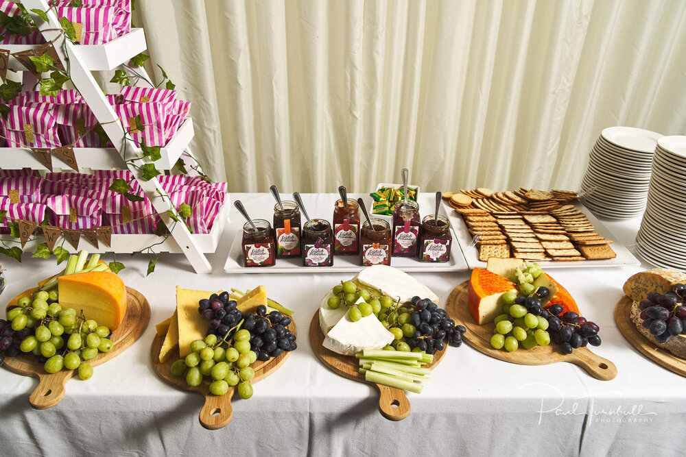 Cheese, Grapes and Chutney. Sheffield Wedding Photography