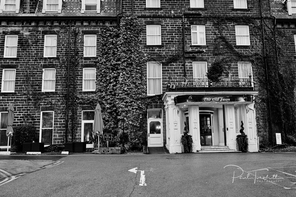 Exterior shot of The Old Swan Hotel in Harrogate