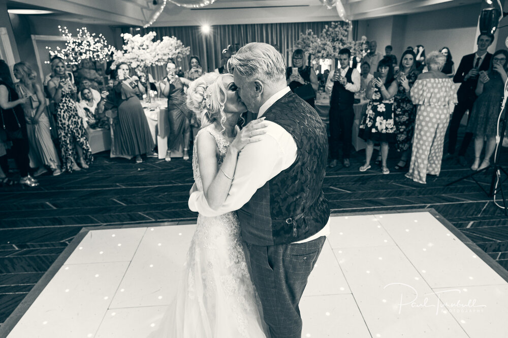 Bride and Groom First Dance Crowne Plaza Hotel Leeds