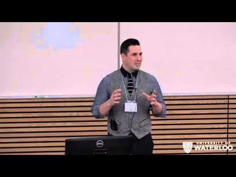 Kyle Gerber's 3 Minutes Thesis at UWaterloo
