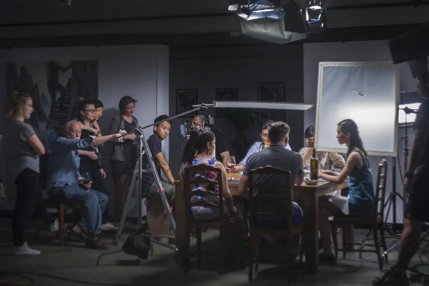 Behind the scenes: Food Panda shoot