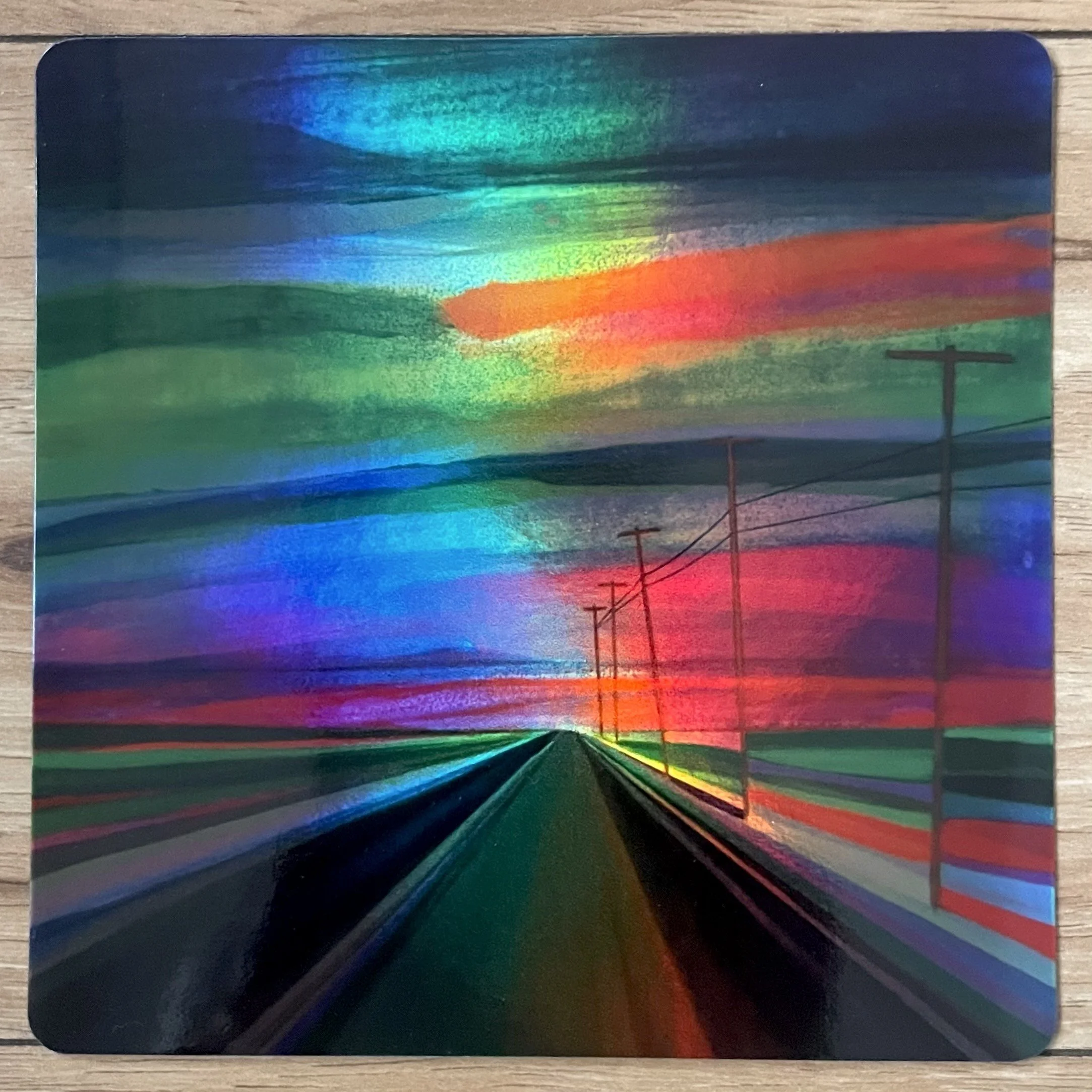 Backroads Holographic Sticker