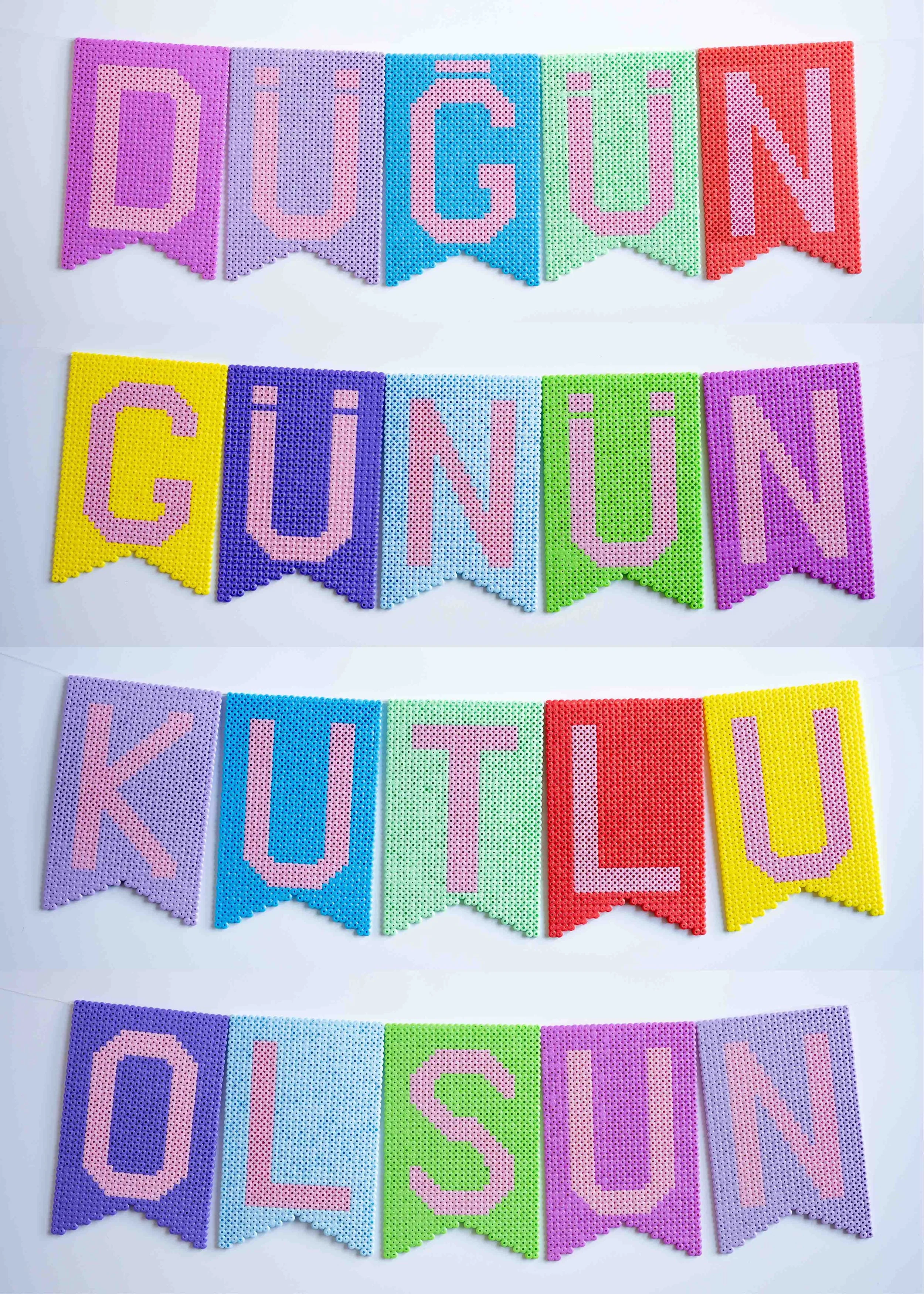 Düğün Günün Kutlu Olsun Flama 