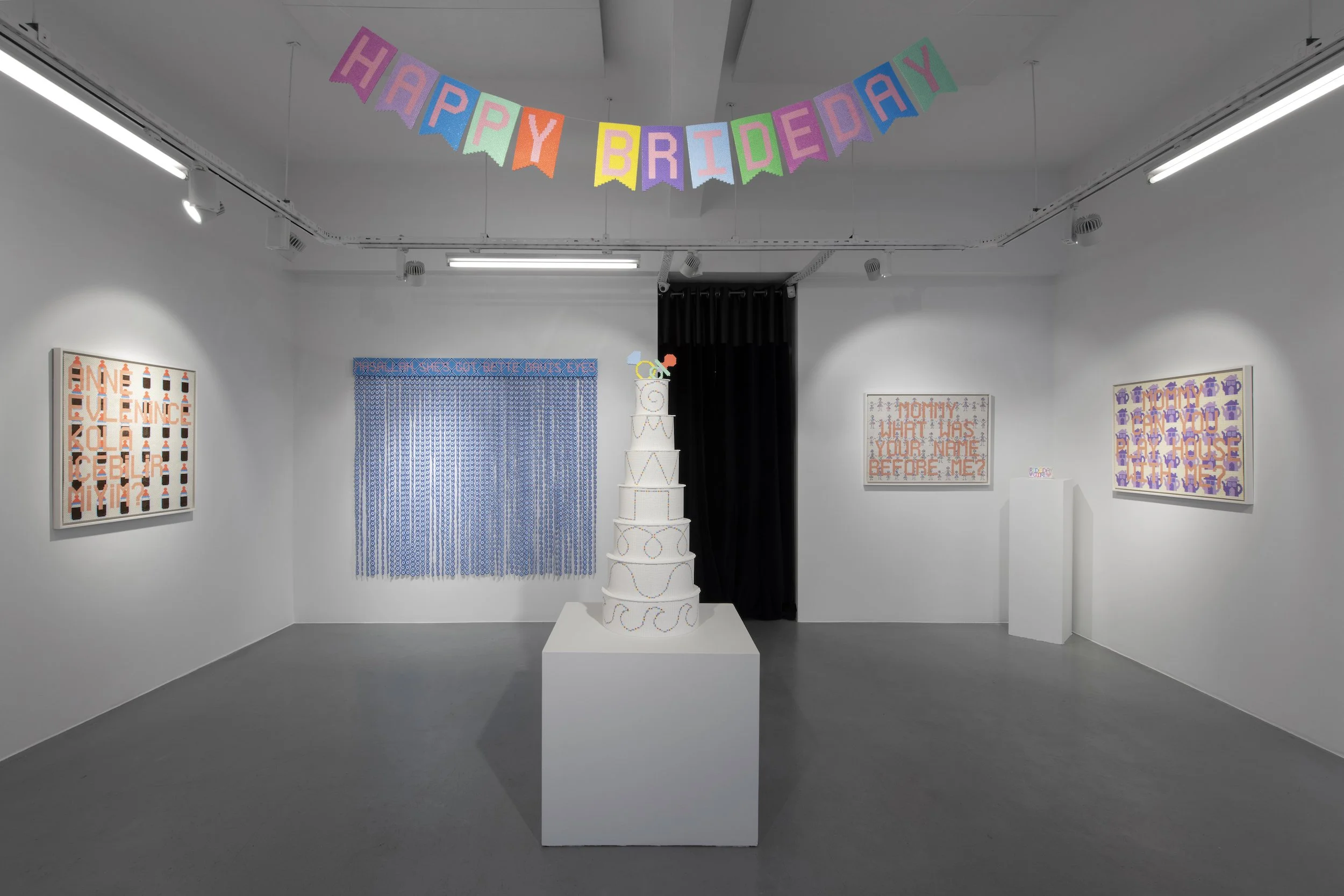 Installation view, Happy Brideday, Buyukdere35, Istanbul, 2025.