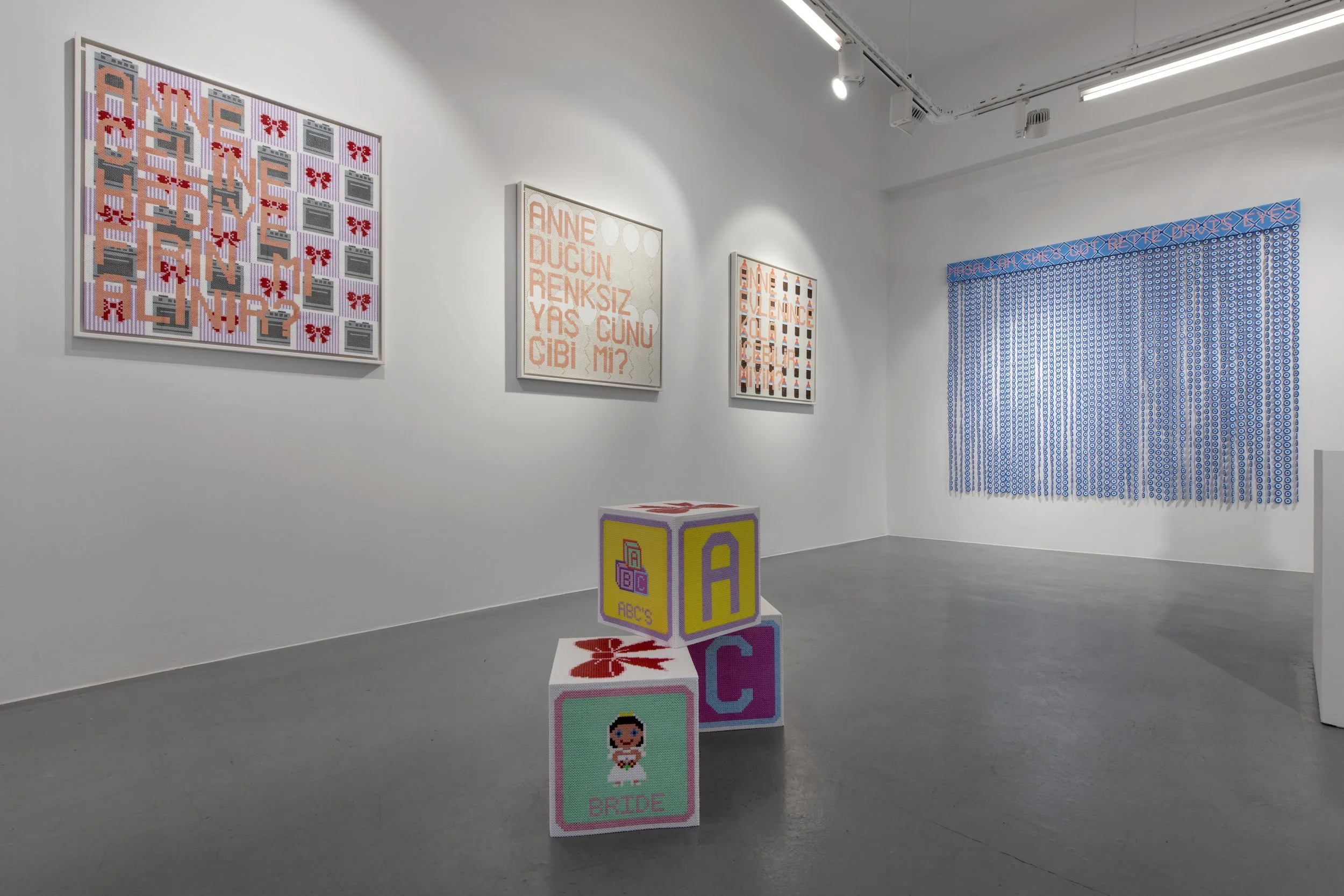 Installation view, Happy Brideday, Buyukdere35, Istanbul, 2025.