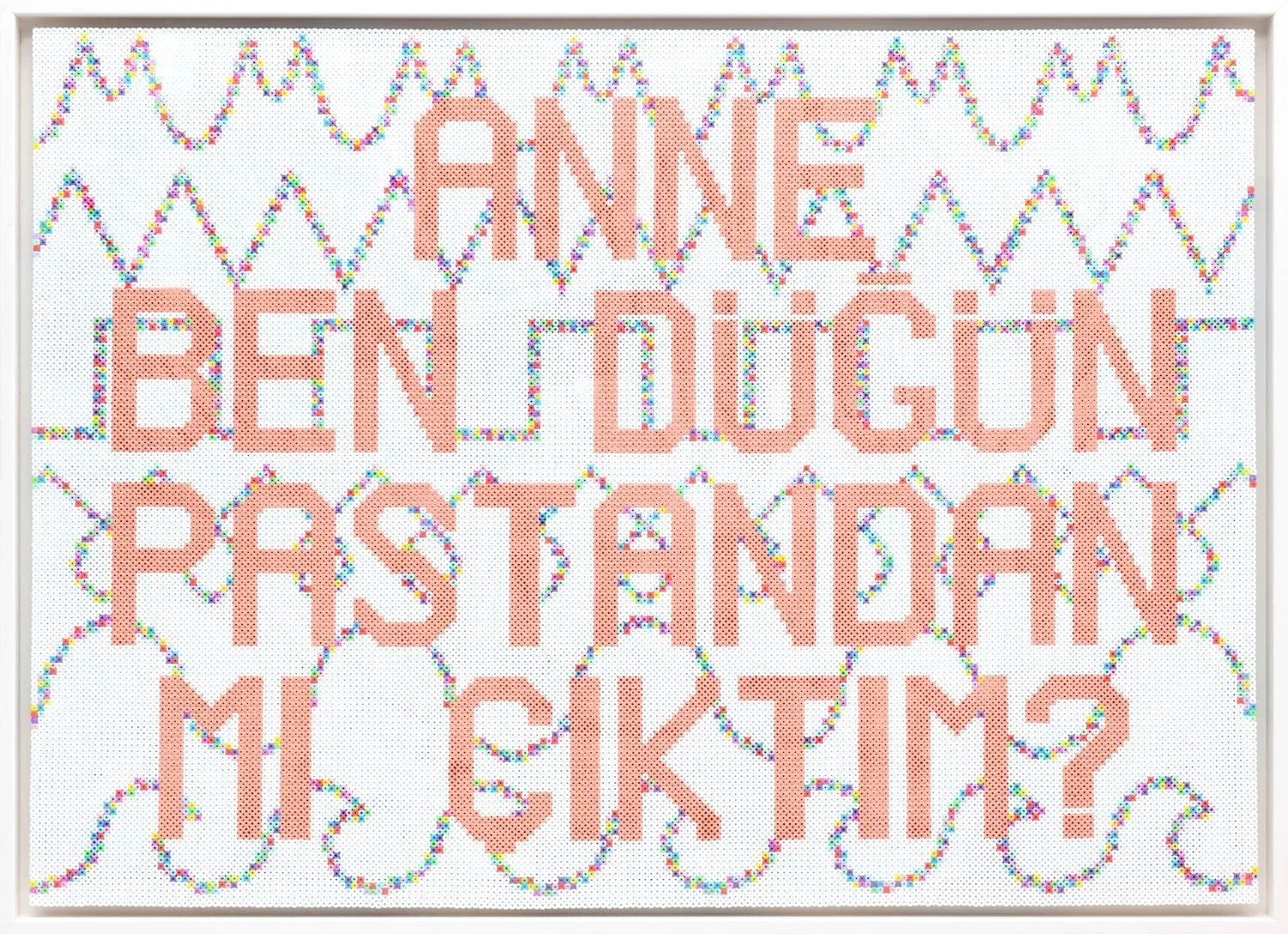 Anne, ben düğün pastandan mı çıktım? (Mommy, did I come out of your wedding cake?)