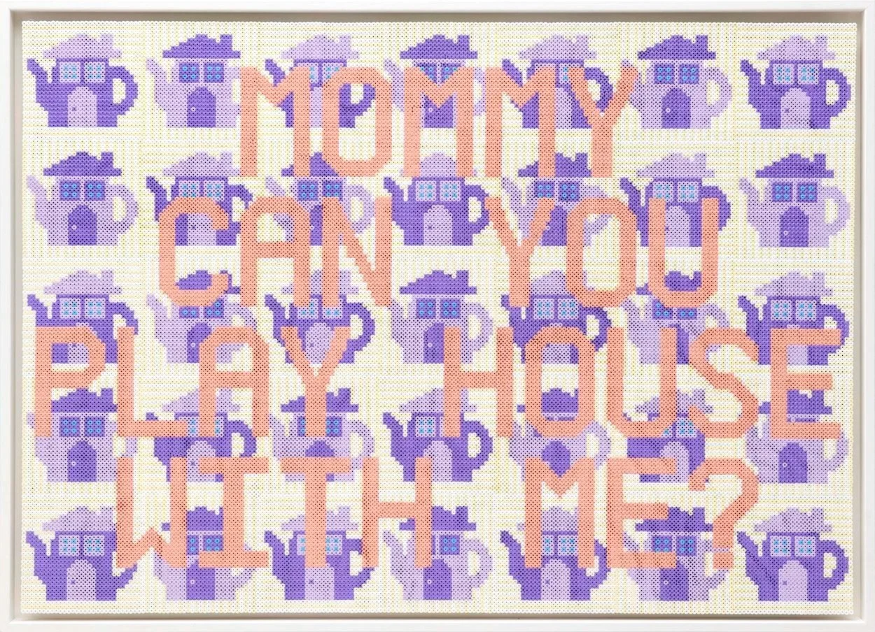 Mommy, can you play house with me?