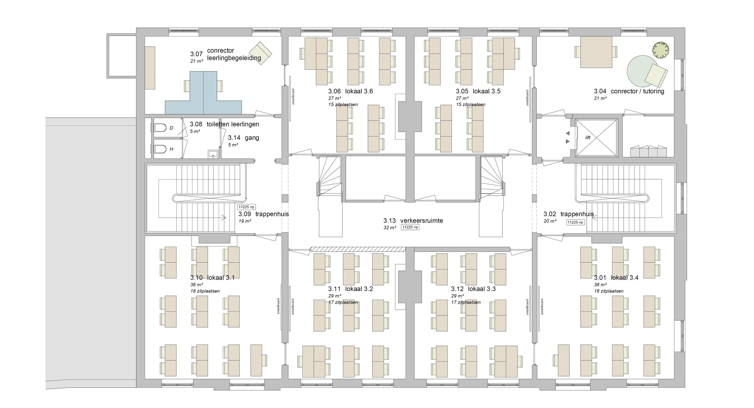 third floor plan