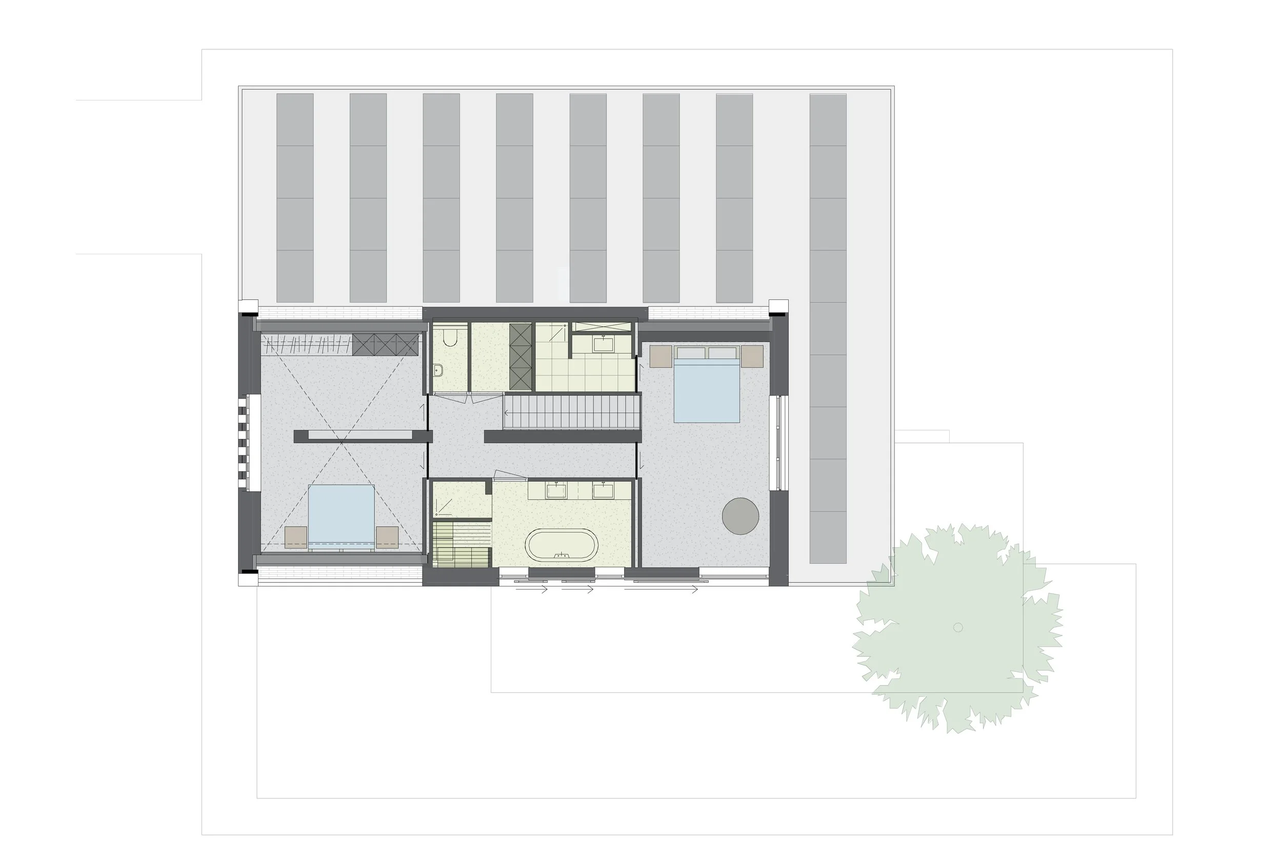 second floor plan