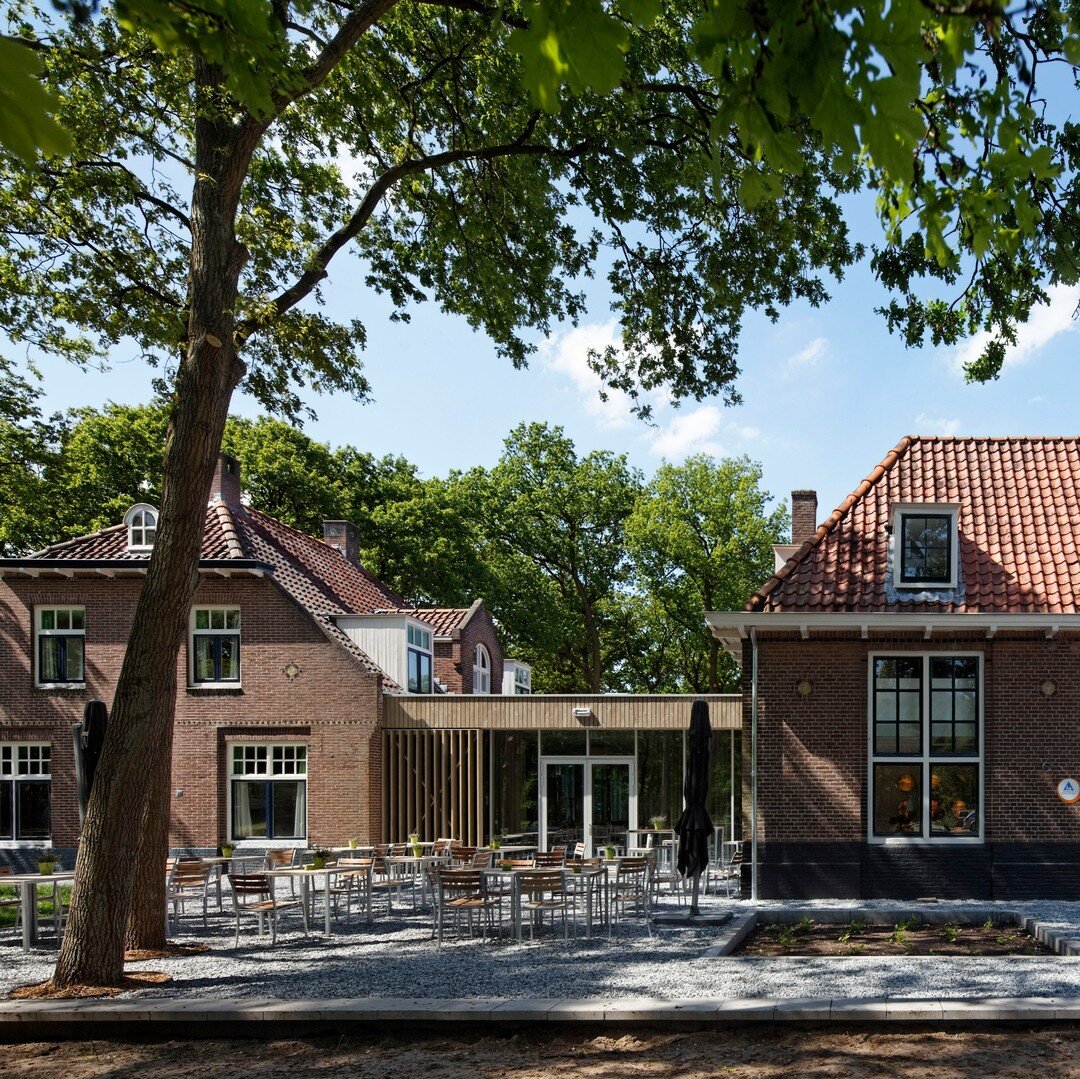 A DIVE IN THE ARCHIVE⁠
__________________________⁠
⁠
A QUEST IN THE WOODS ⁠
transformation and extension of a hostel and conference complex ⁠
⁠
⁠
Set in the tranquil woodlands of Soest in the Dutch province of Utrecht, this hostel and hospitality com