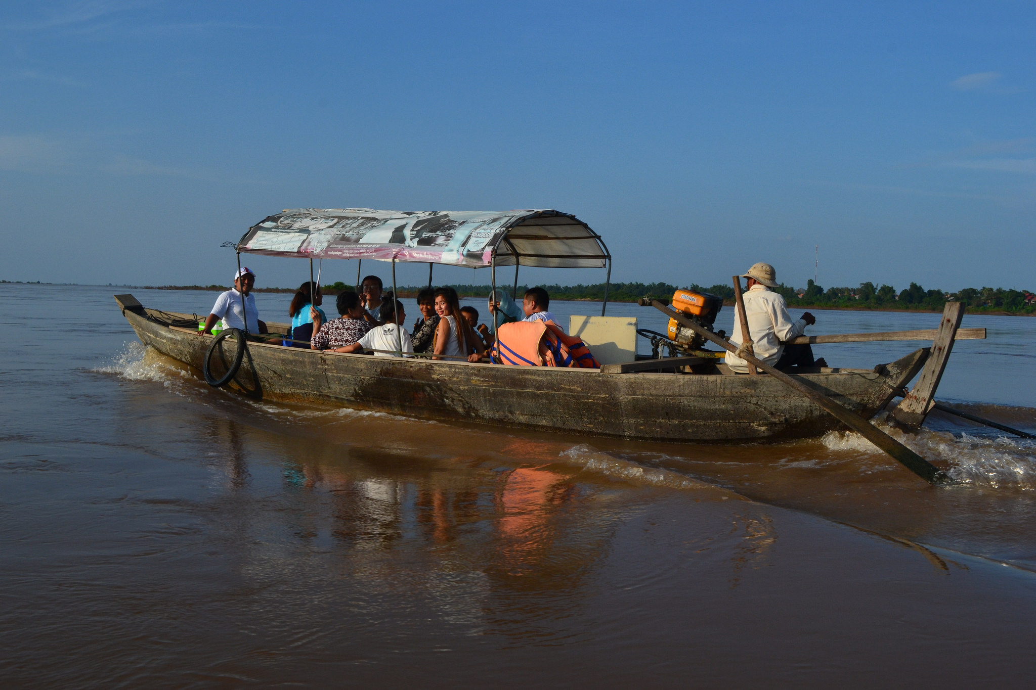 Boat on the Mekong