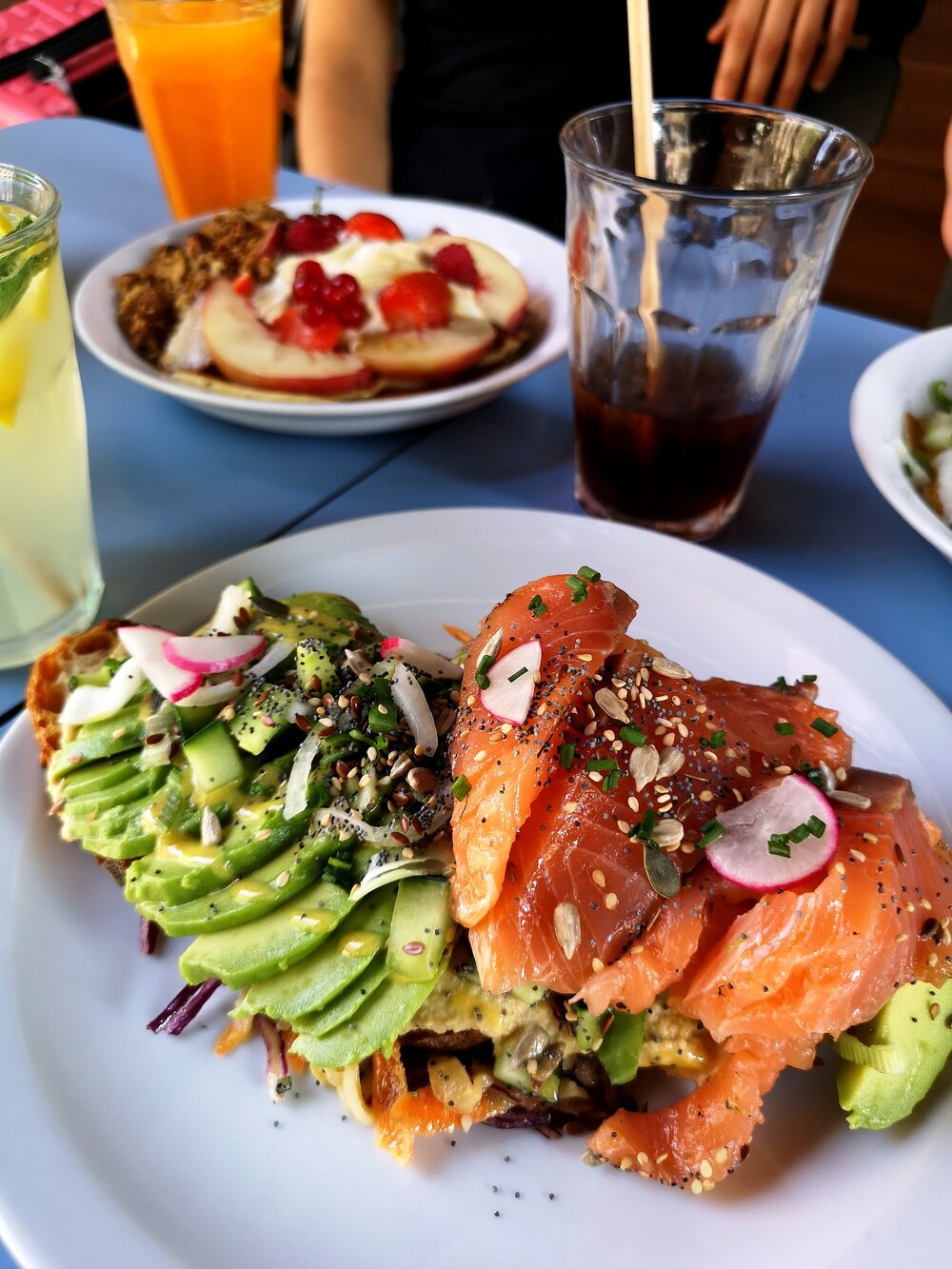 Avocado &amp; Hummus Toast