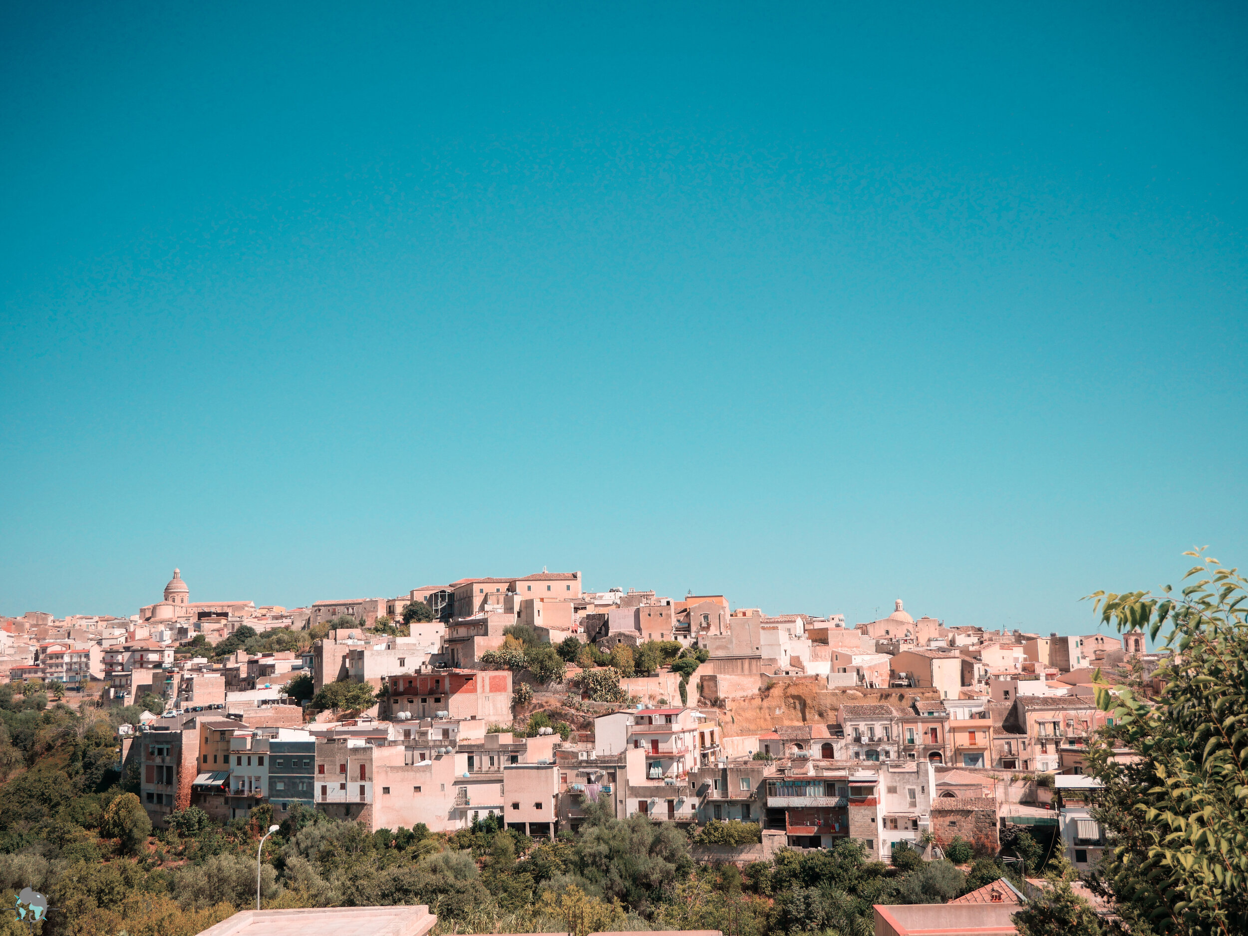 Vue de notre chambre sur Noto