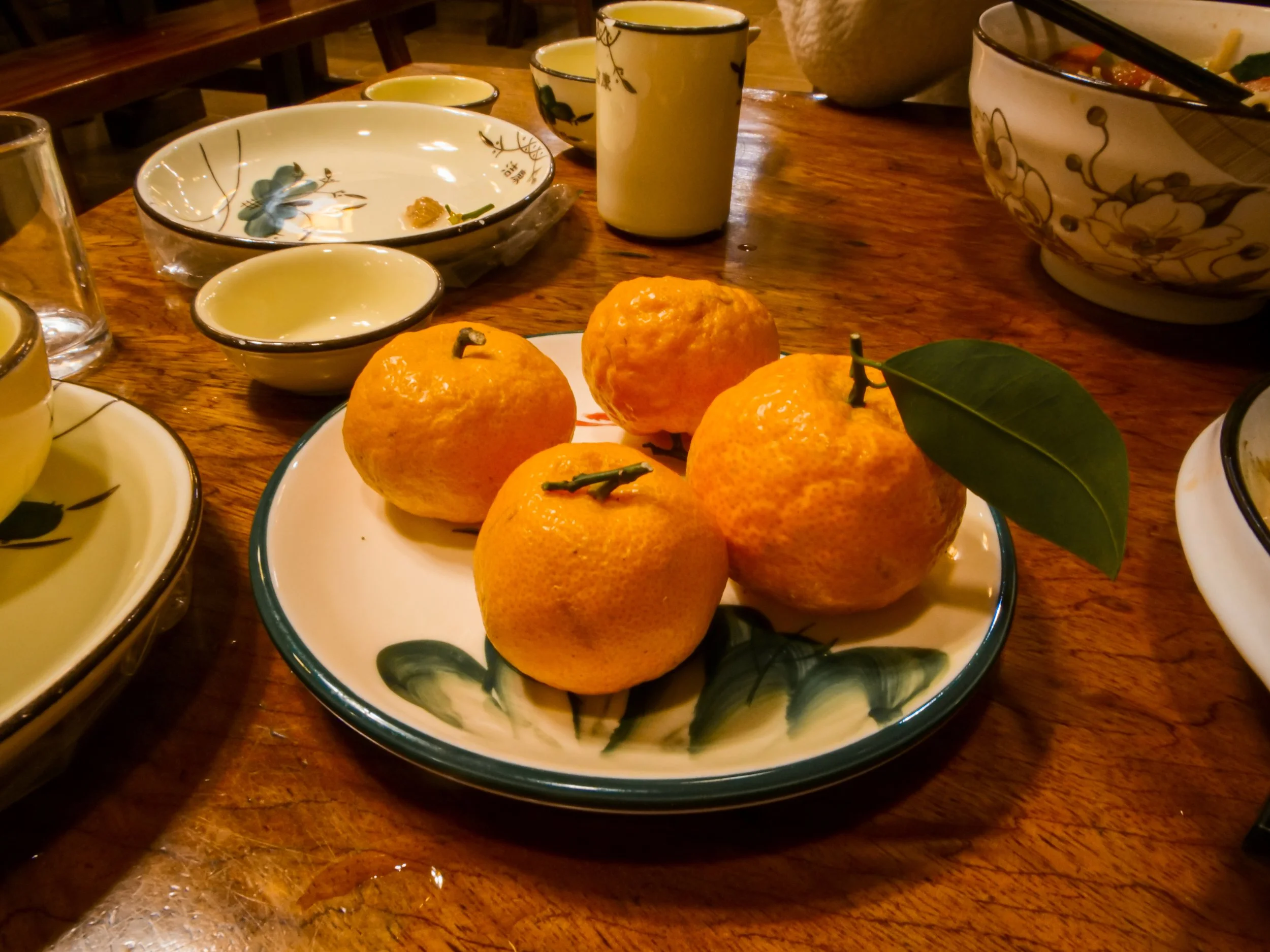 Mandarines de Xingping