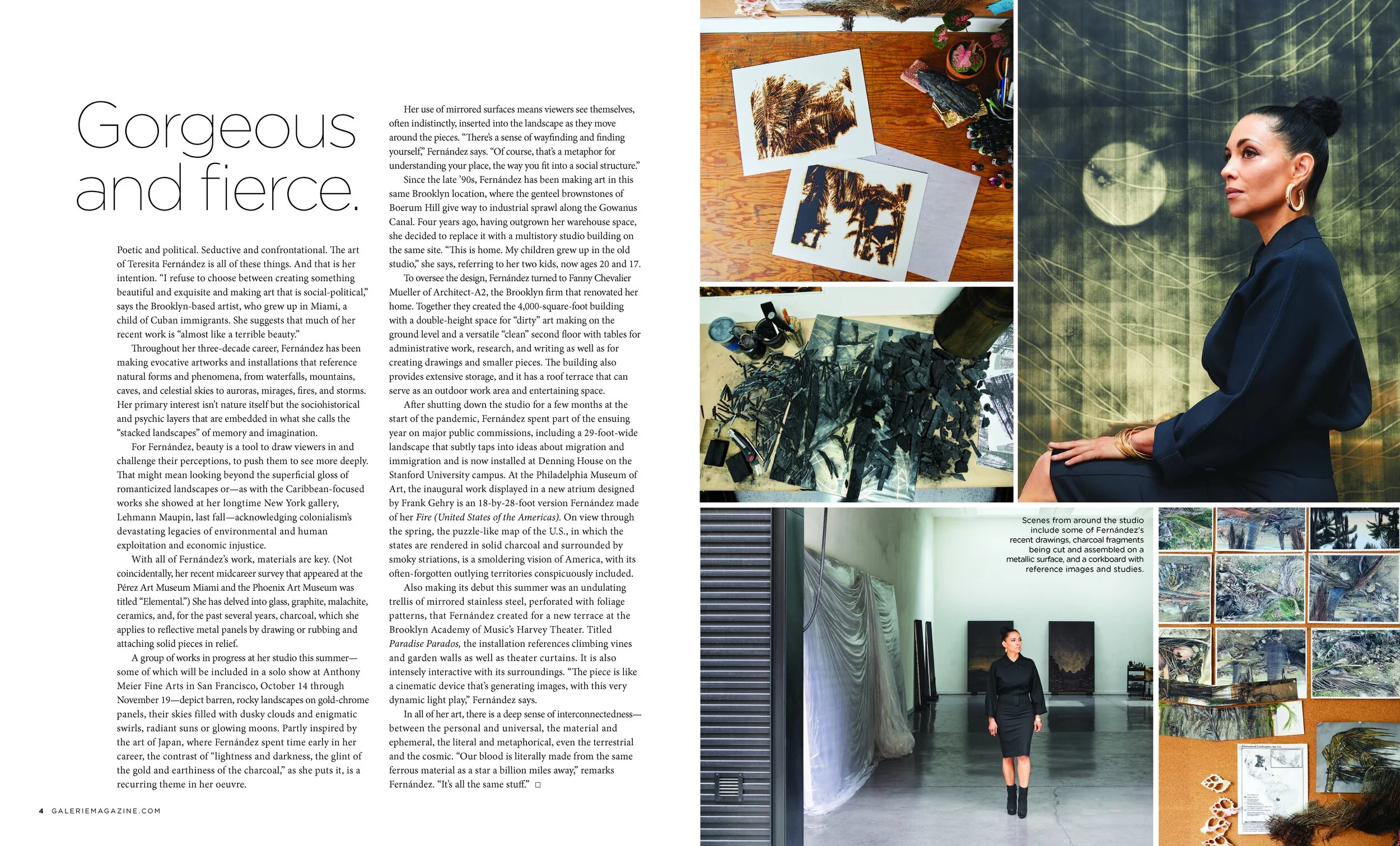 Studio Visit: Teresita Fernández