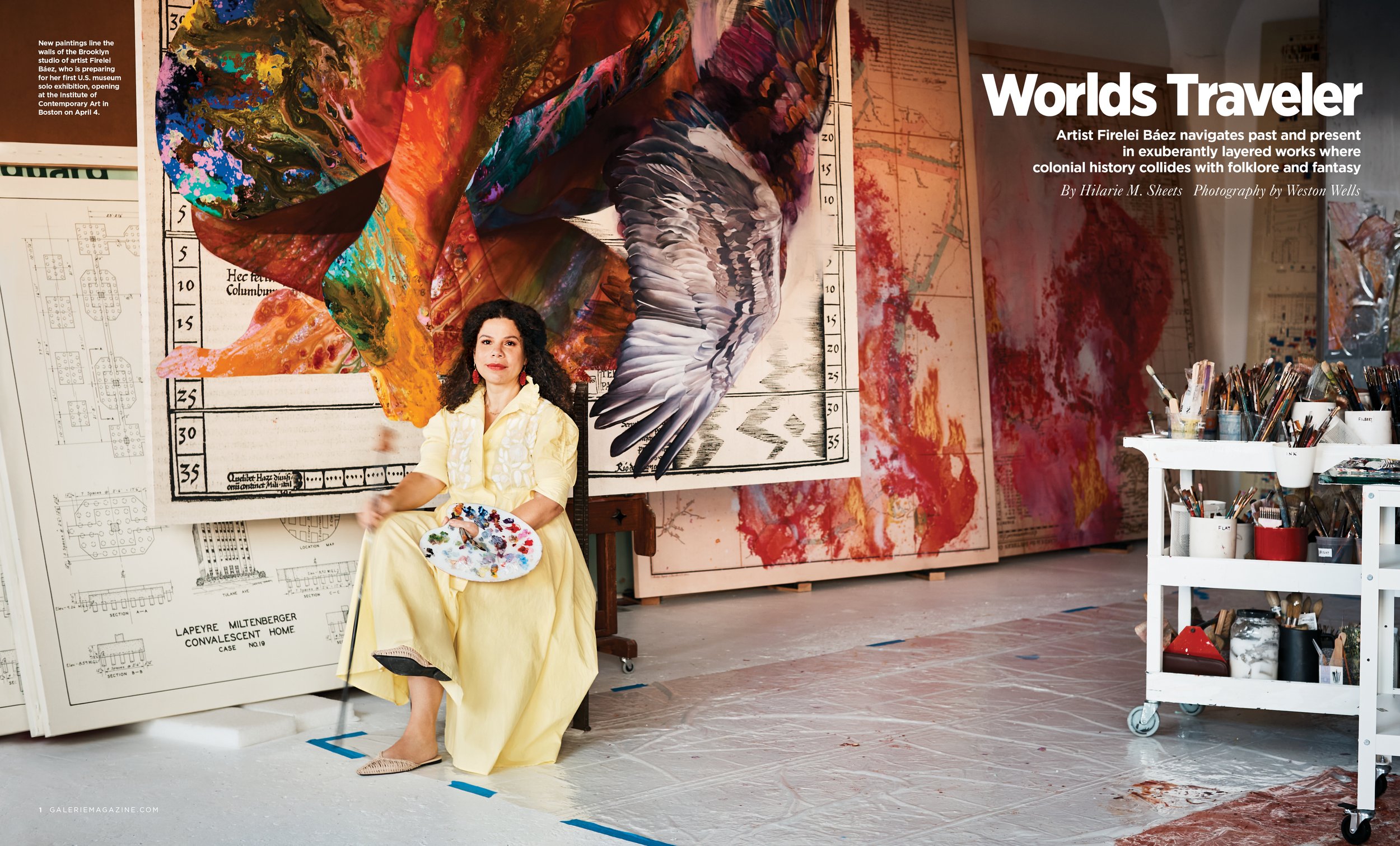 Studio Visit:  Firelei Báez