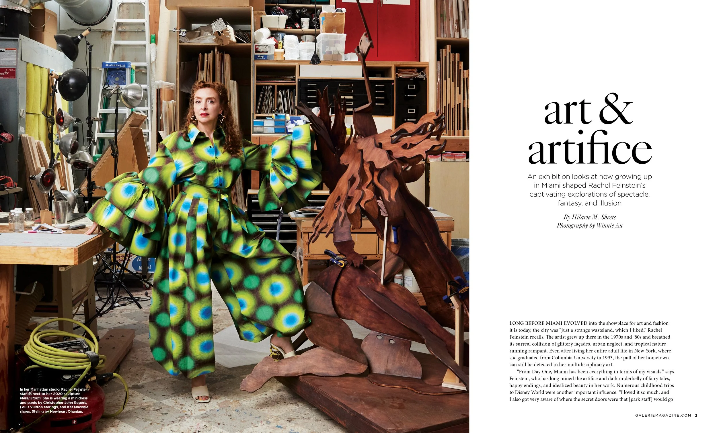 Studio Visit Fall 2024 - Rachel Feinstein