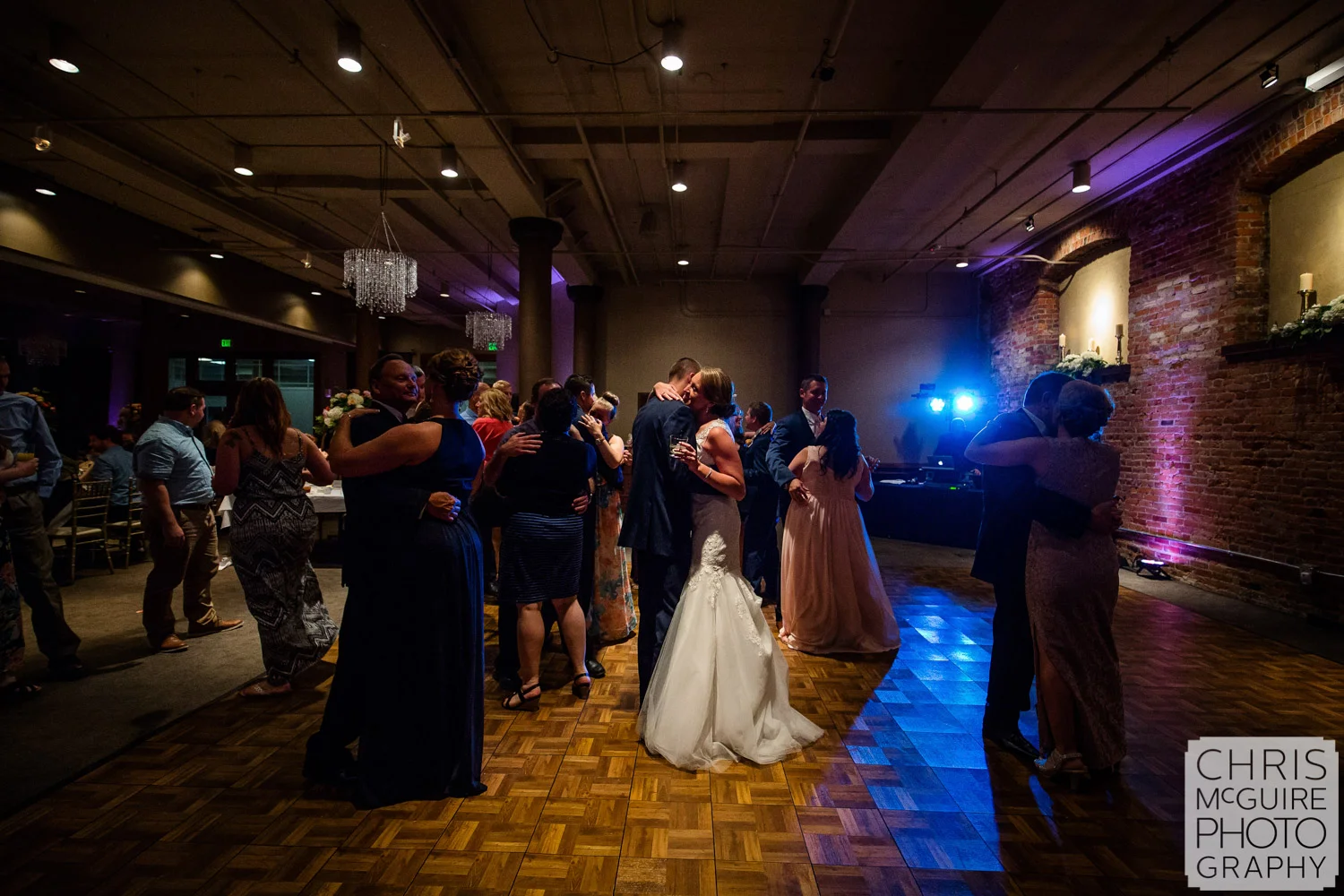 bride groom dance at wedding reception peoria