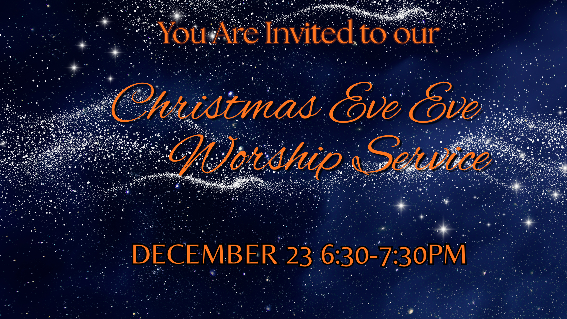 Eve Eve Holiday Service