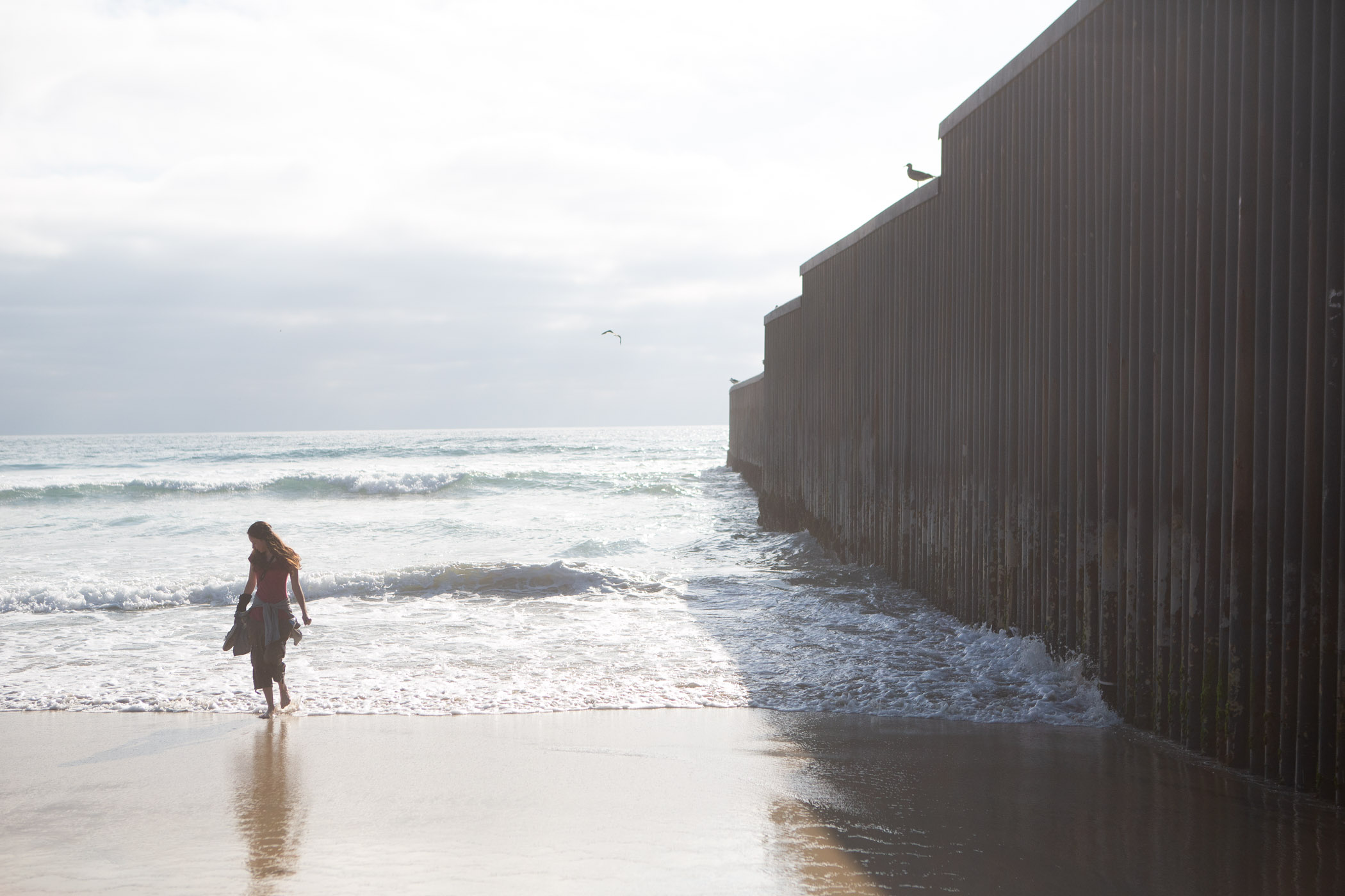 Tijuana Beach for NYT Student Journeys