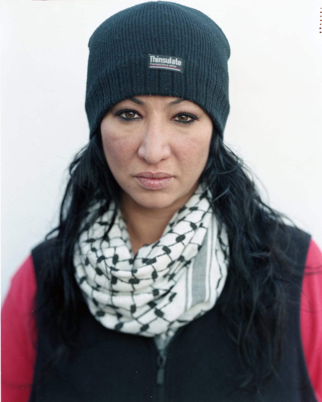  Neda Kadri from Dearborn, Michigan. Neda was an activist for the Syrian revolution, and has been working in Lesbos as a volunteer, helping on the shore and pulling in boats, since December 2015. She calls the crossing “the curse of the bittersweet,”