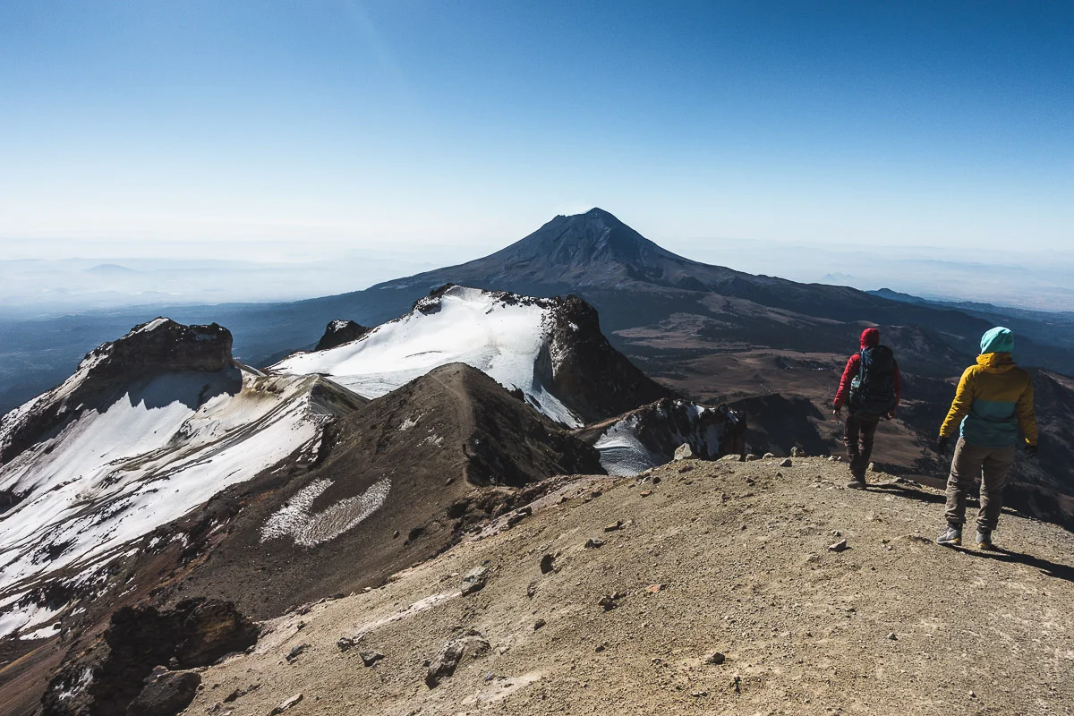 Our First 5000m+ Peak – The Volcano Iztaccihuatl in Mexico