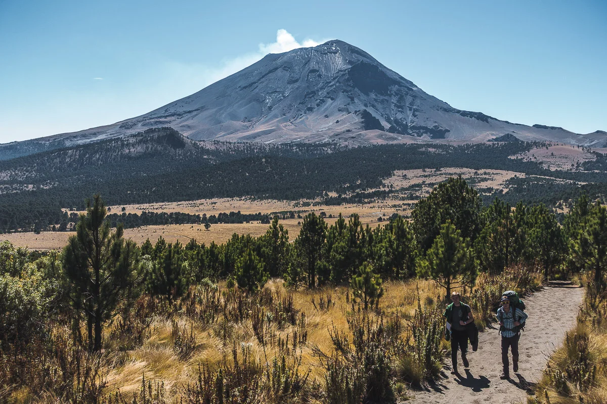 Our First 5000m+ Peak – The Volcano Iztaccihuatl in Mexico