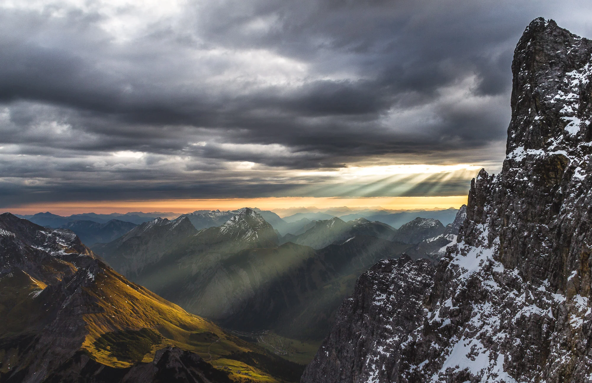Laliderer Spitze, Karwendel, Austria
