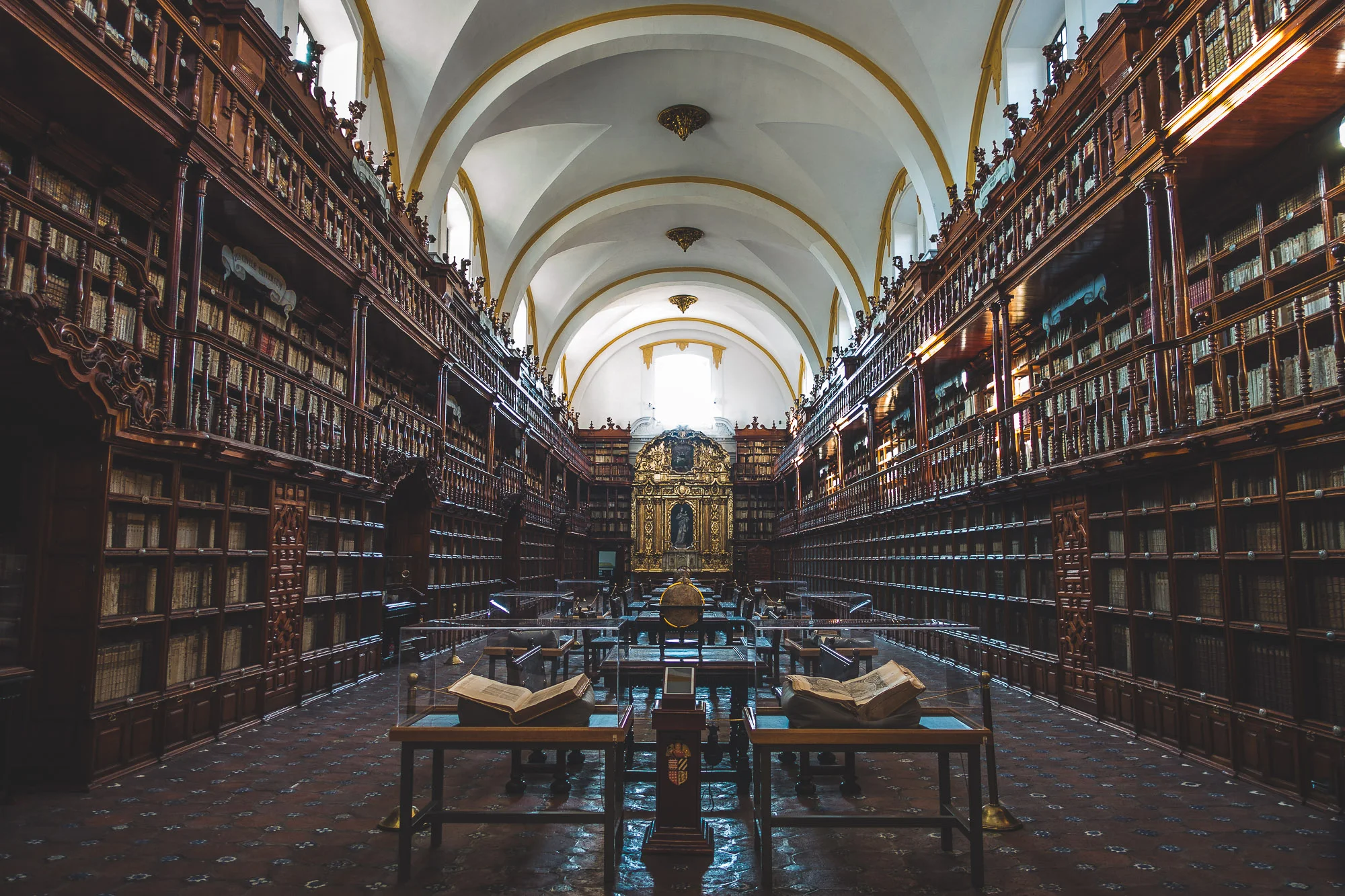Library in Puebla, Mexico