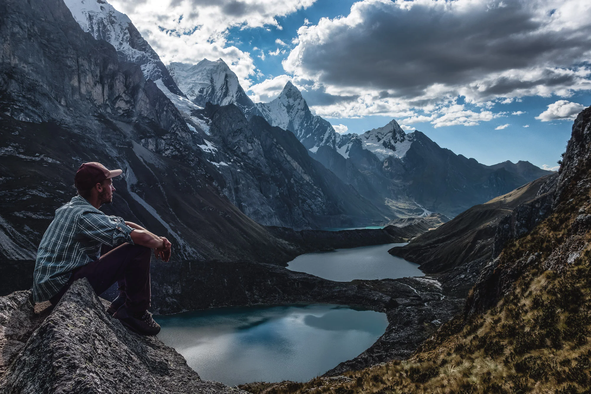 Three-Lake-View, Huayhuash Trek, Peru